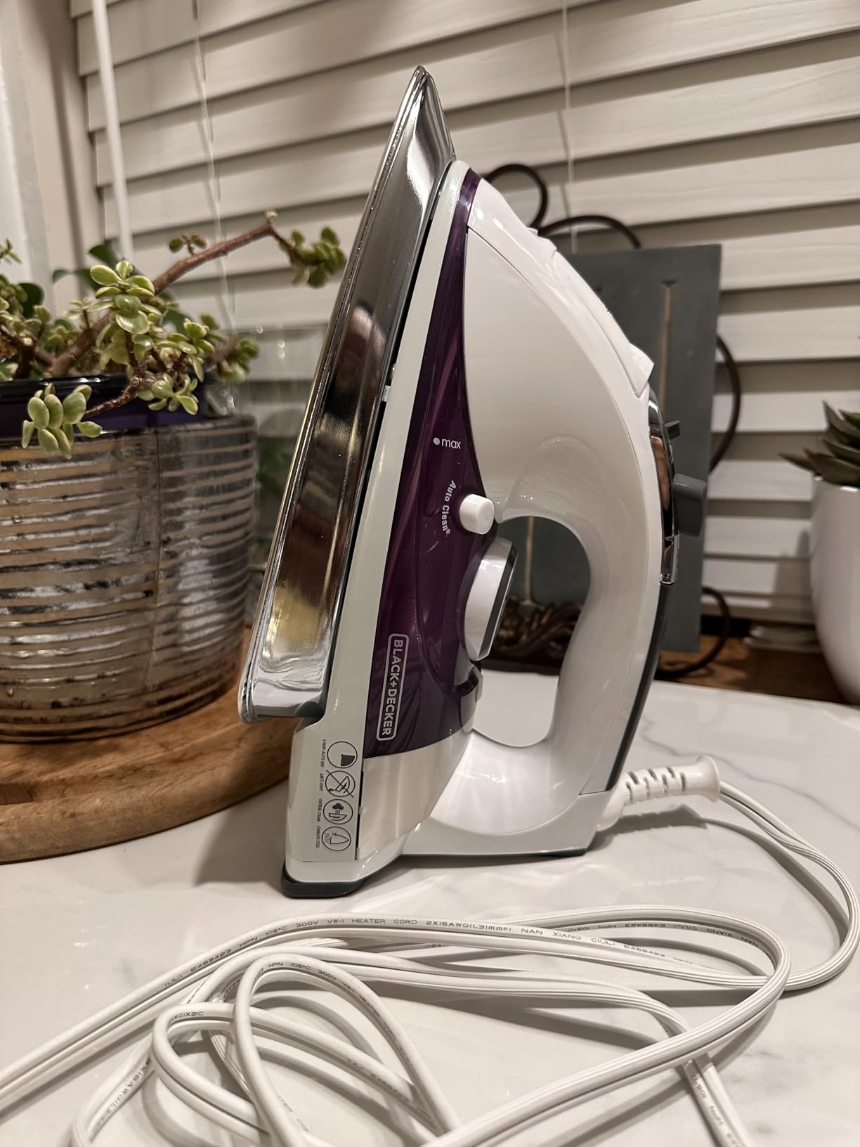 BLACK+DECKER Professional Steam Iron with Stainless Soleplate customer photo 2