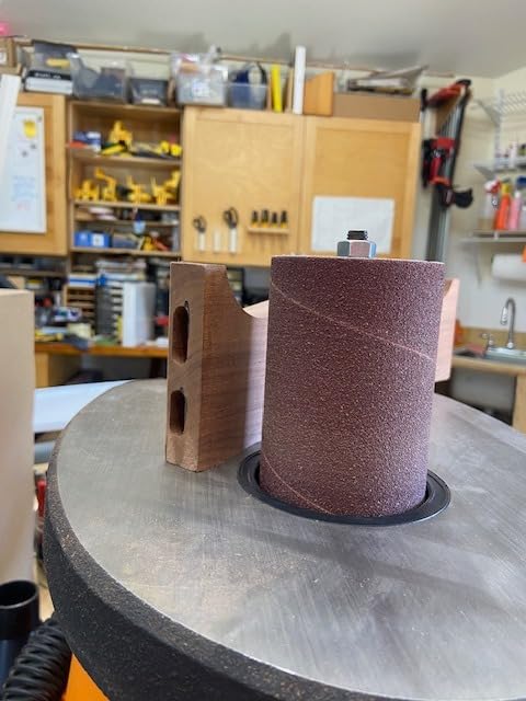Triton TSPS450 3.5Amp Cast Iron Top Oscillating Spindle Sander, Orange customer photo 1