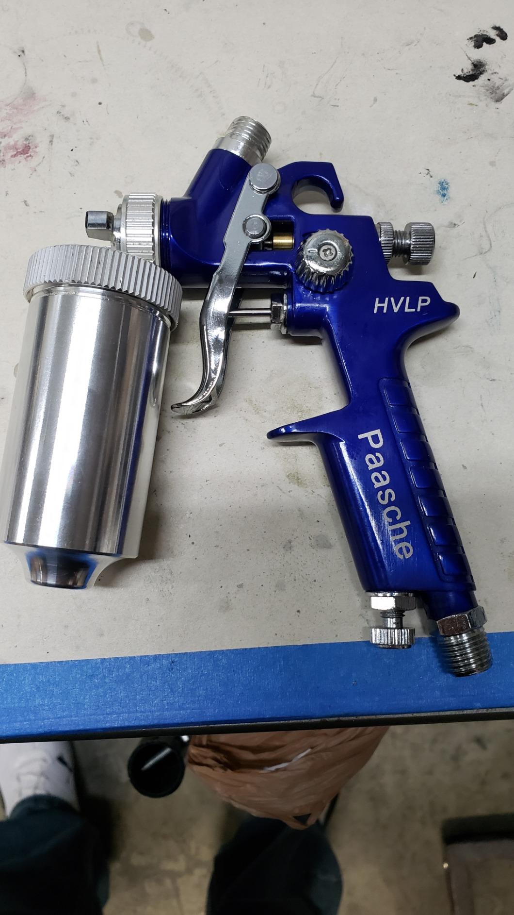 Paasche Airbrush HG-08 Airbrush HVLP Gravity Feed Touch-Up Spray Gun .8mm customer photo 1