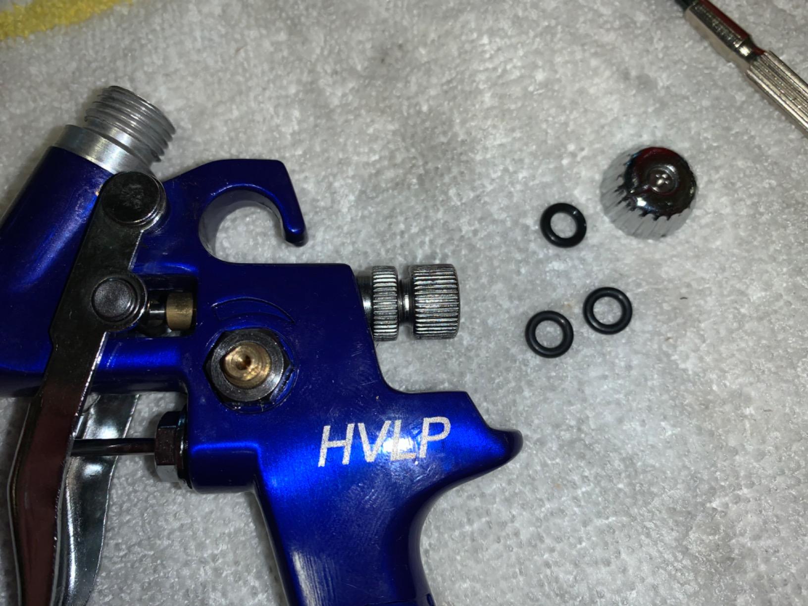 Paasche Airbrush HG-08 Airbrush HVLP Gravity Feed Touch-Up Spray Gun .8mm customer photo 2