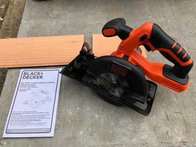 BLACK+DECKER 20V 5-1/2
