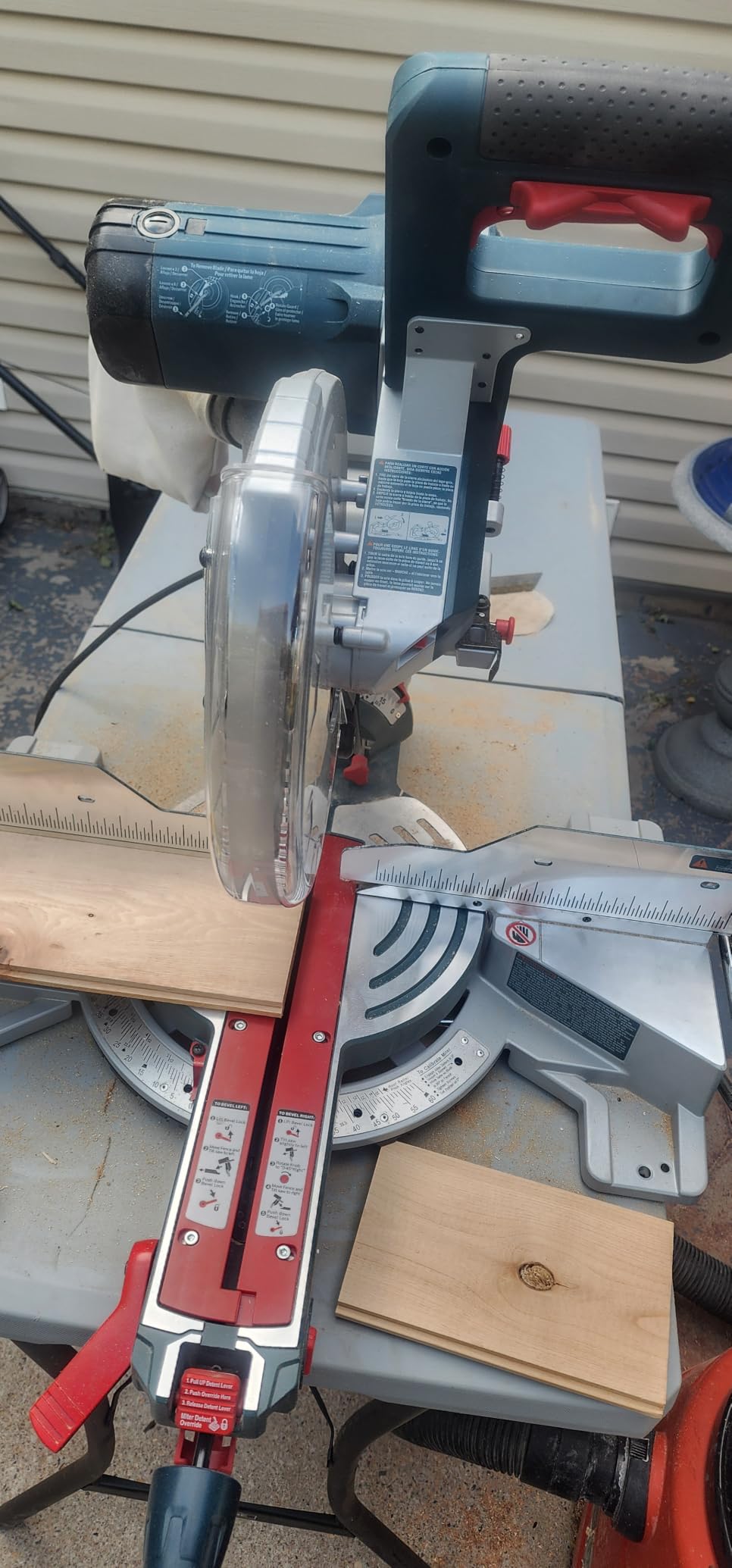 BOSCH 15.0 Amp CM10GD 10 In. Dual-Bevel Glide Miter Saw for Woodworking customer photo 1