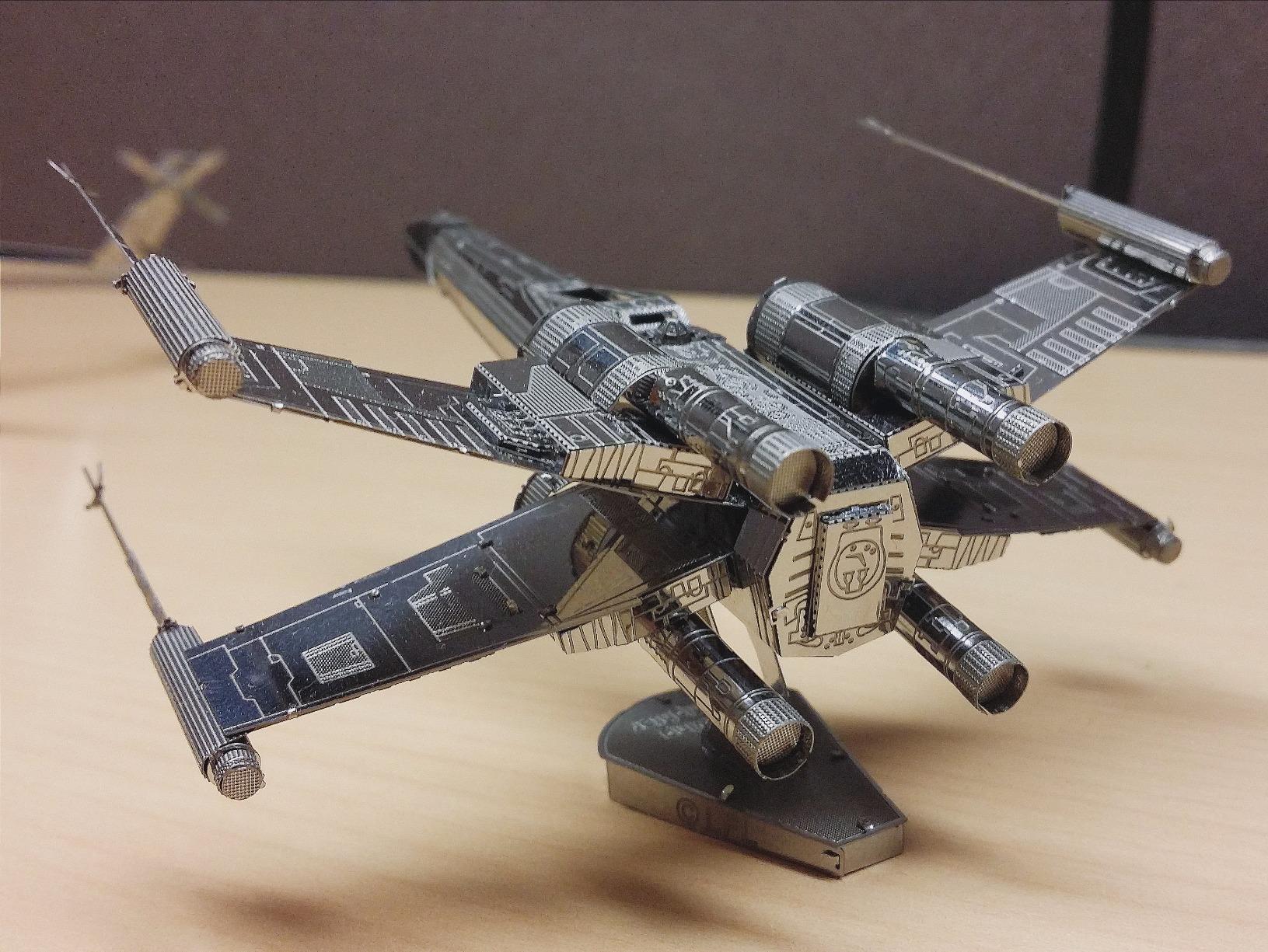 Metal Earth Star Wars X-Wing Fighter 3D Metal Model Kit Fascinations customer photo 1