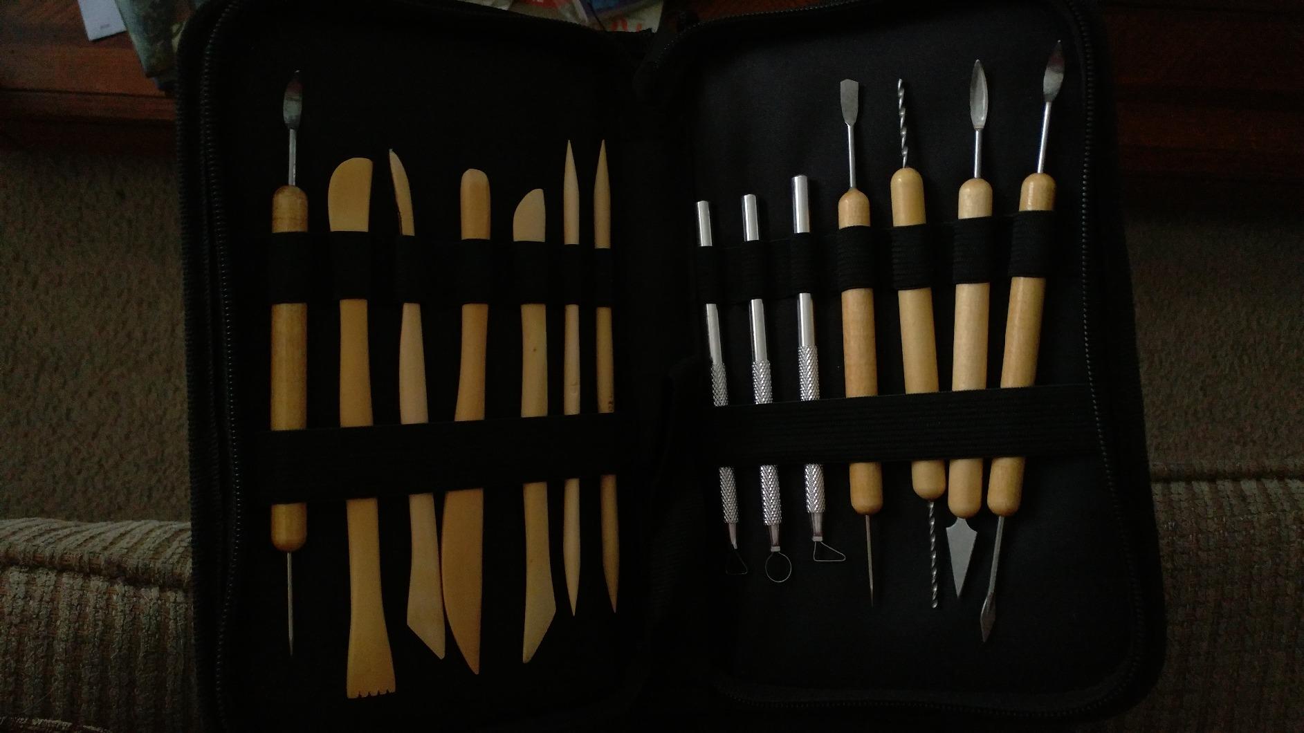 U.S. Art Supply Pottery & Clay Tools Set (12-Piece) customer photo 1