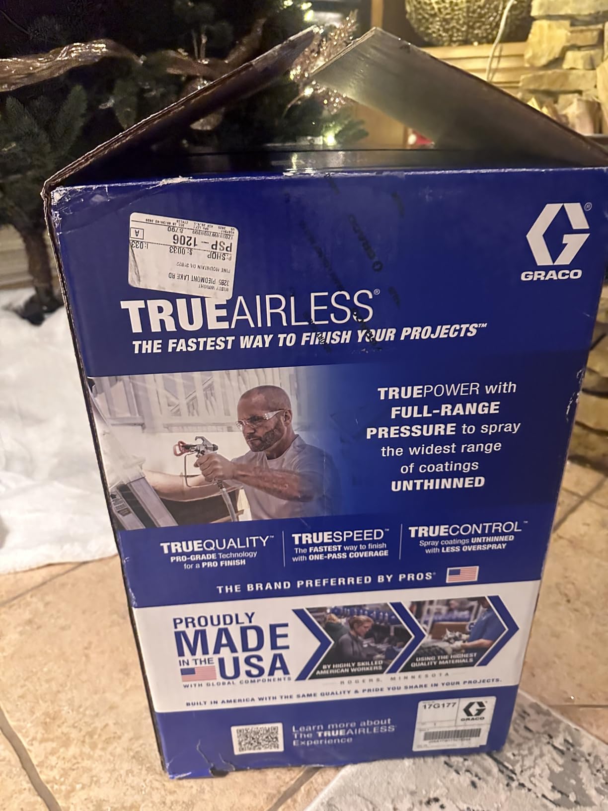 Graco 17G177 Magnum ProX17 Stand Paint Sprayer, Grey/Blue customer photo 2