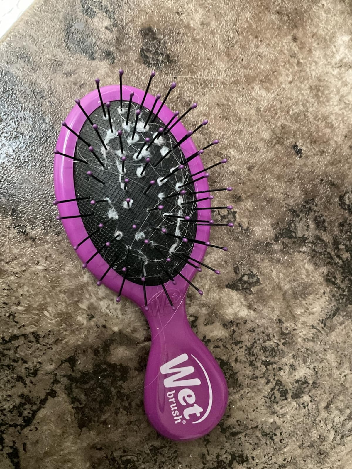 Wet Brush Squirt Detangling Brush, 3 Ct, Pink, Purple & Blue, Mini Detangler, No Tangle Ultra-Soft IntelliFlex Bristles, Wet & Dry Styling Hairbrush for Women & Men, All Hair Types customer photo 1