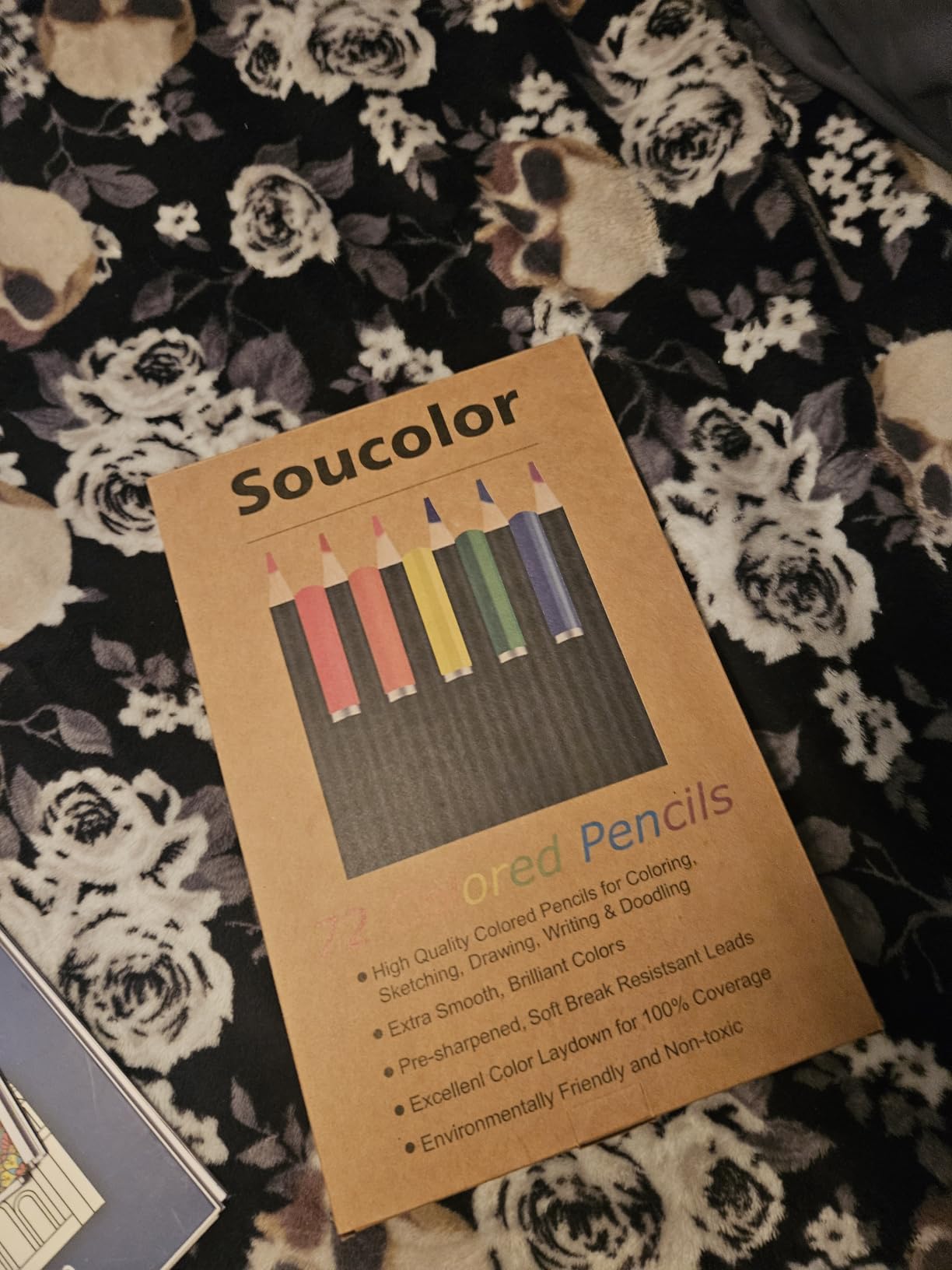 Soucolor 72 Colored Pencils for Adult Coloring Book,Back to School Supplies customer photo 1
