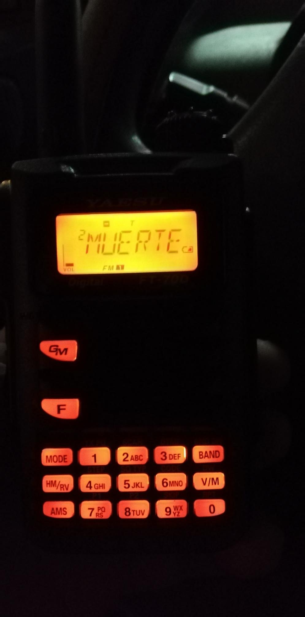 Original Yaesu FT-70DR FT-70 144/430 MHz Digital/Analog Handheld Transceiver - C4FM / FDMA - 3 Year Manufacturer Warranty customer photo 1