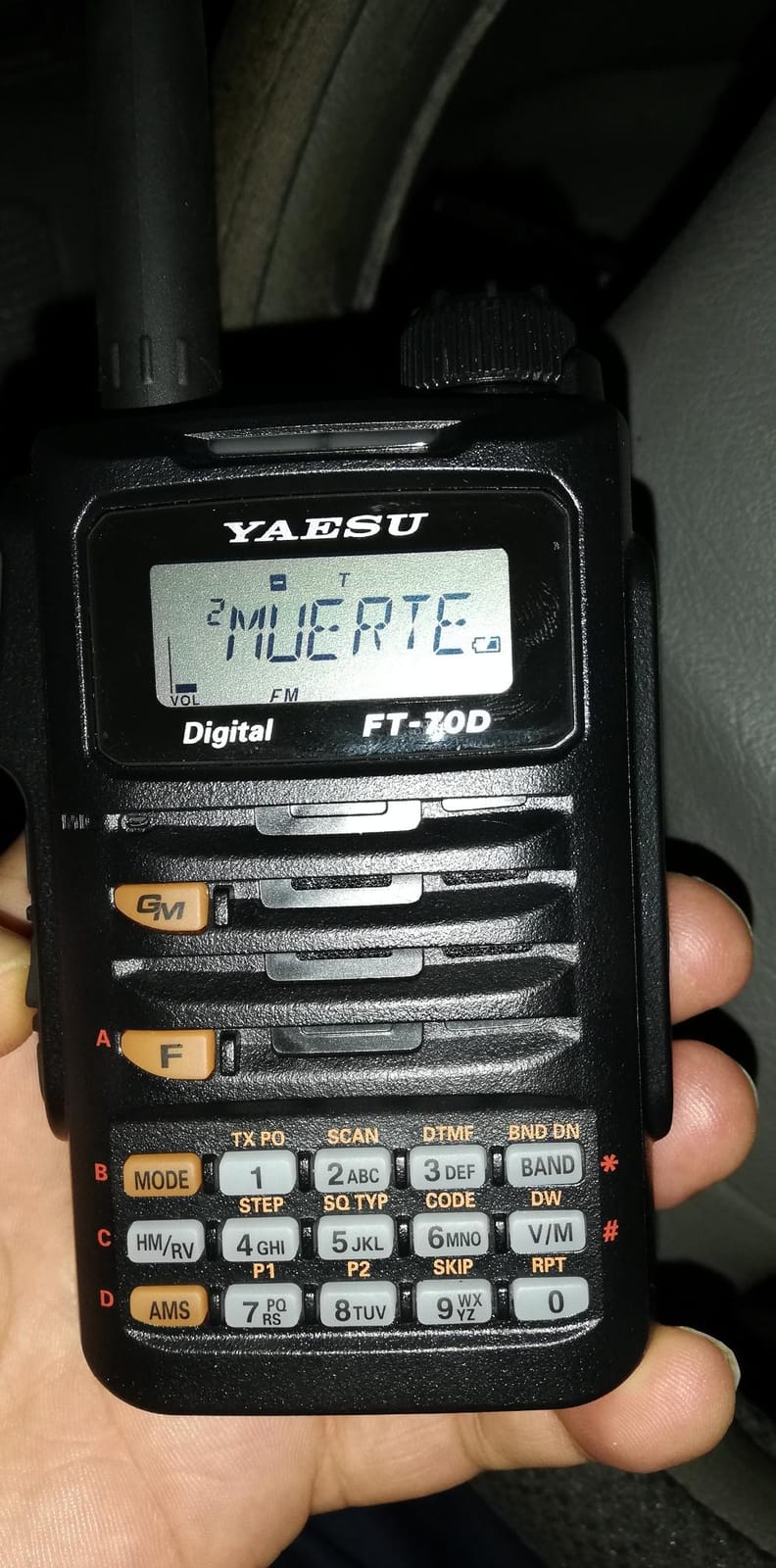 Original Yaesu FT-70DR FT-70 144/430 MHz Digital/Analog Handheld Transceiver - C4FM / FDMA - 3 Year Manufacturer Warranty customer photo 2