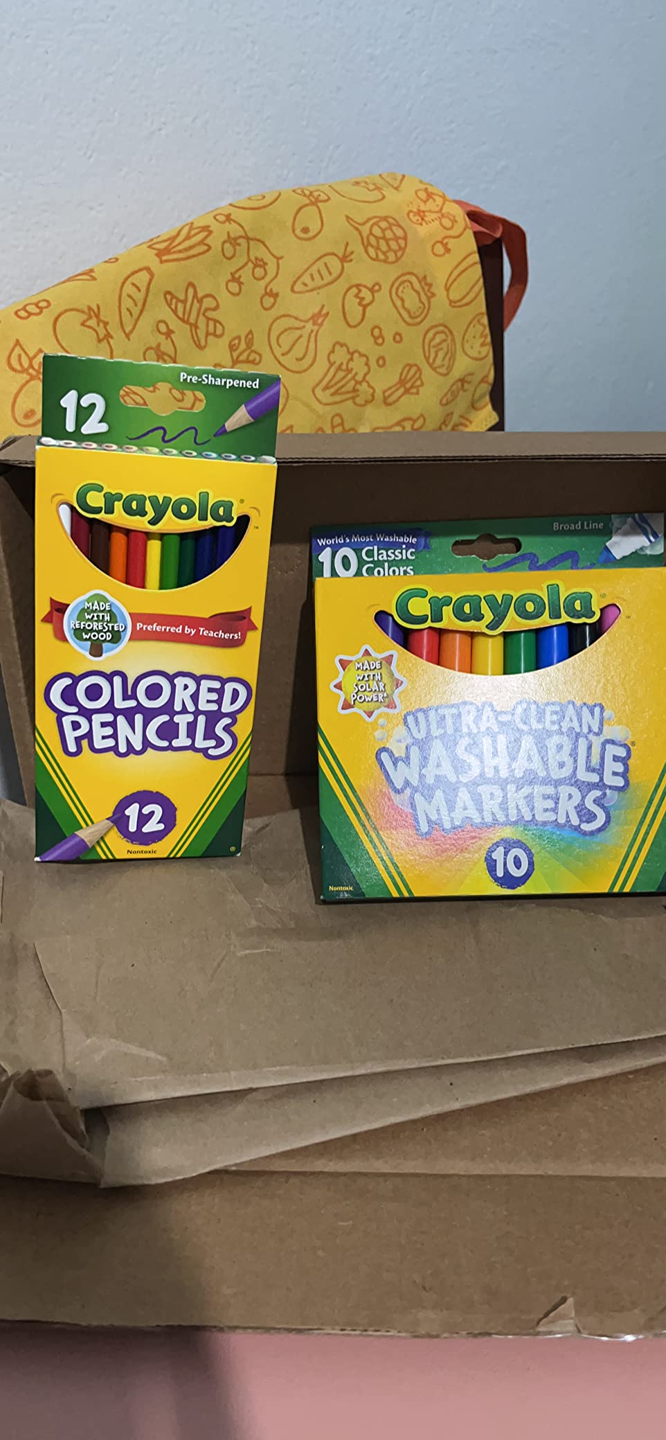 Crayola Back To School Supplies, Grades 3-5, Ages 7, 8, 9, 10, Contains 24 Crayons, 10 Washable Broad Line Markers, and 12 Colored Pencils [Amazon Exclusive] customer photo 2