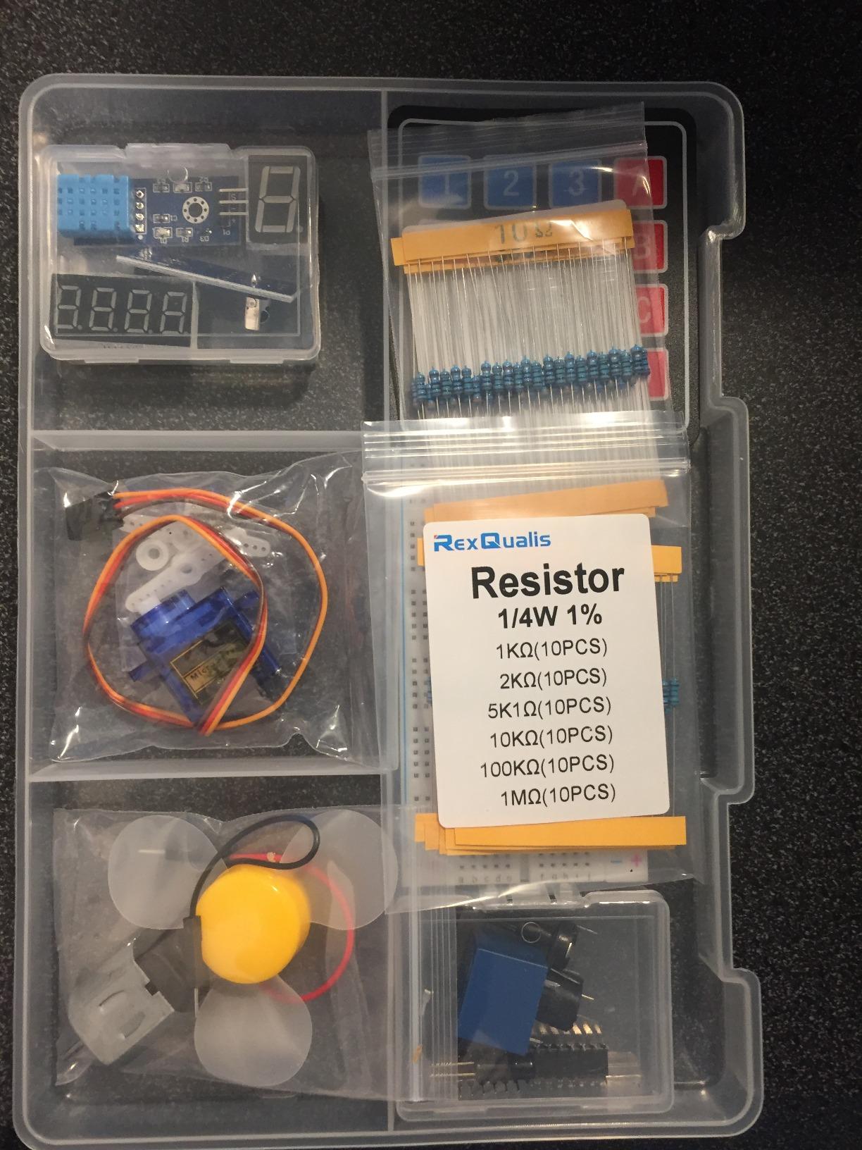 REXQualis Super Starter Kit Based on Arduino UNO R3 with Tutorial and Controller Board Compatible with Arduino IDE customer photo 2