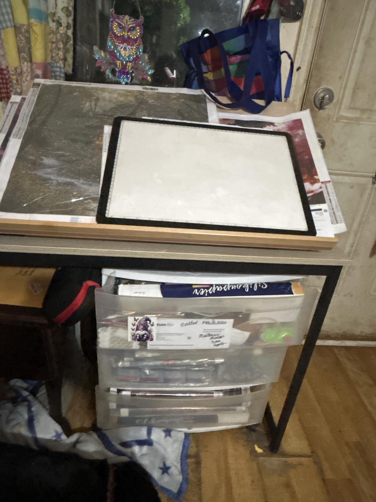 Large 5-Position Wood Drafting Table Easel Drawing & Sketching Board customer photo 1