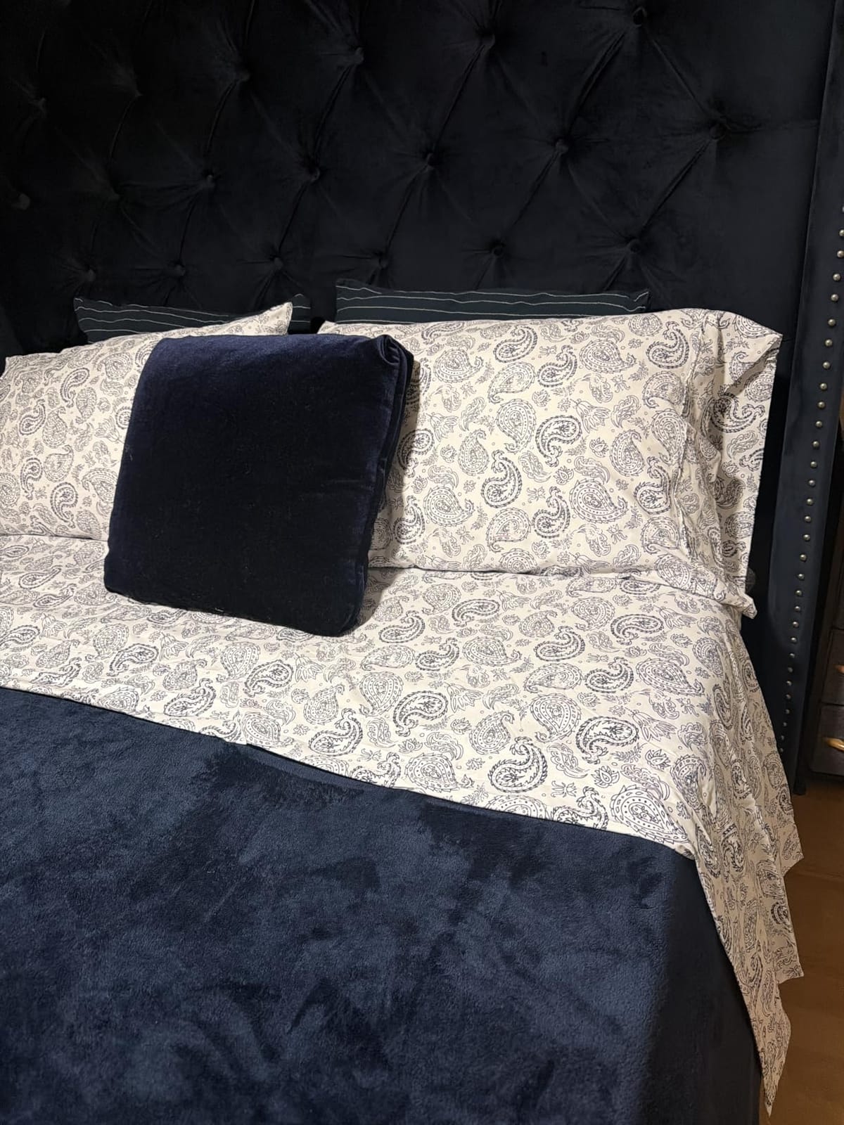 Linen Market 4 Piece Queen Sheet Set - Breathable, Double-Brushed Patterned Cooling Sheets – Ultra Soft & Wrinkle-Free 16
