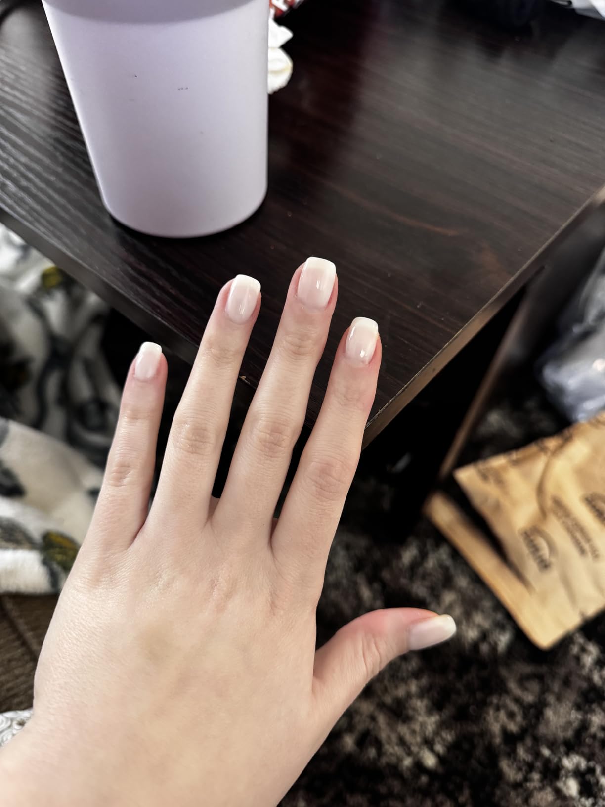 SUNUV UV LED Nail Lamp, Gel Light for Nail Polish UV Dryer SUNONE White customer photo 1