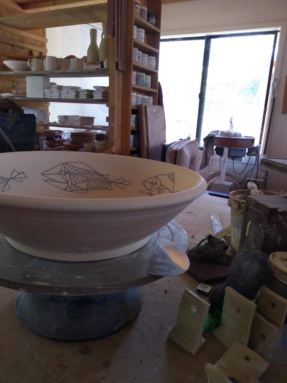 12 Inch Heavy Duty Pottery Wheel, Metal Decorating Banding Wheel customer photo 1