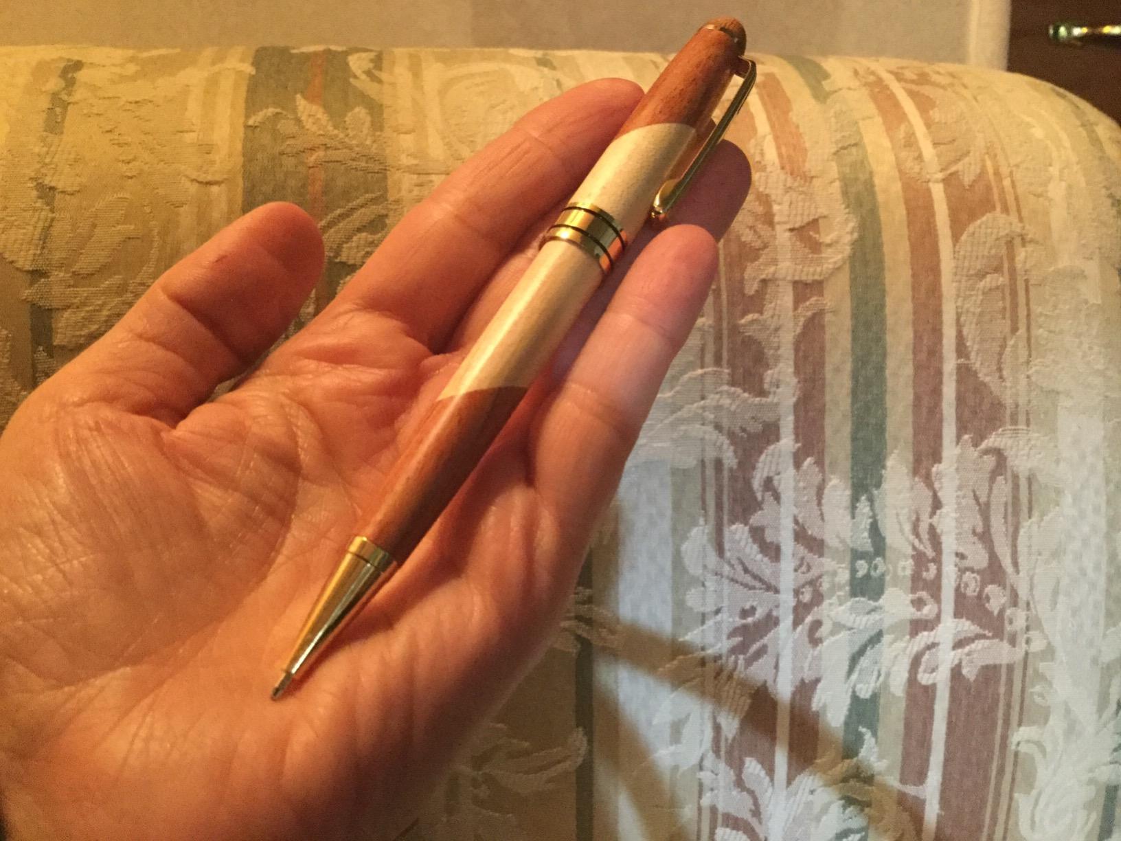 Luxury Wood Ballpoint Pen Set & Fancy Pen Box for Men Gift Desk Nice Pens customer photo 1
