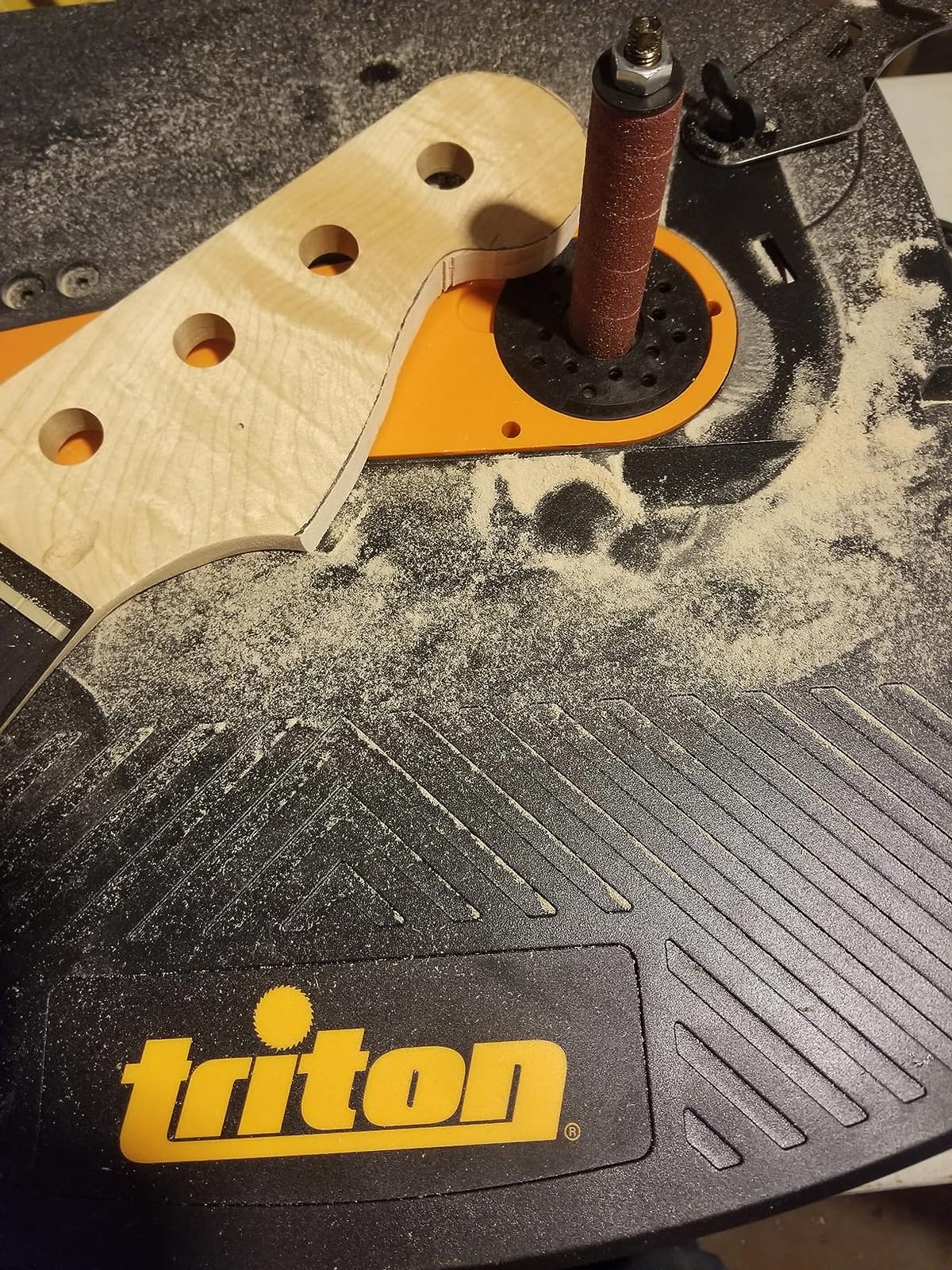 Triton TSPST450 450W /3.5 Amp Oscillating Spindle & Belt Sander customer photo 2