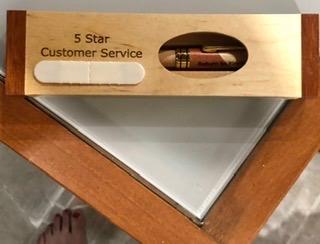 Executive Gift Shoppe | Personalized Custom Wood Pen Set with Maple and Rosewood Finish Box customer photo 2