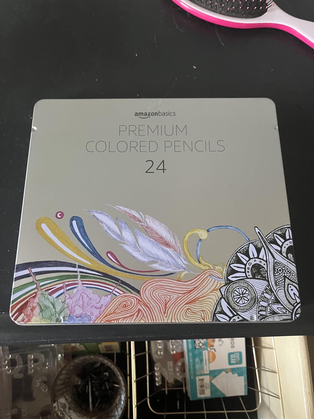 Amazon Basics Colored Pencils for Coloring and Drawing, Premium, Soft Core, Back to School Supplies, 72 Count (Pack of 1), Multicolor customer photo 1