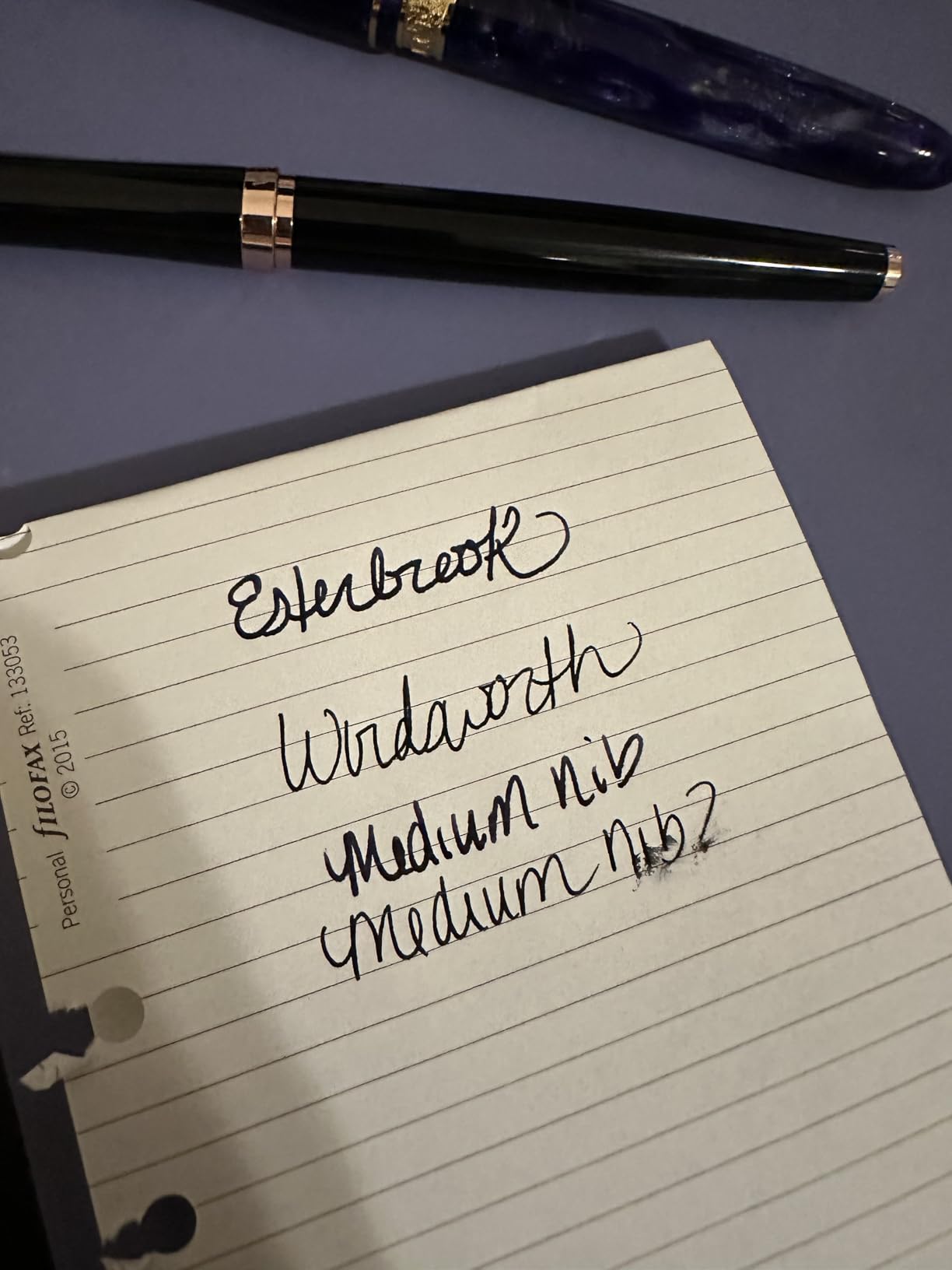 Wordsworth & Black Luxury Fountain Pen Set for Writing, Medium Nib, Black customer photo 1
