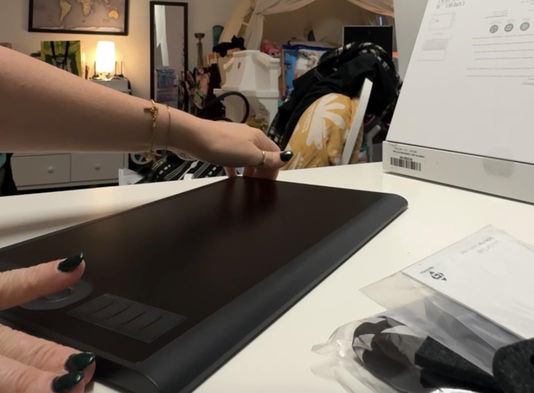 GAOMON M10K Drawing Tablet, 10x6 with Touch Ring, 10 Keys & 8192 Pressure customer photo 2