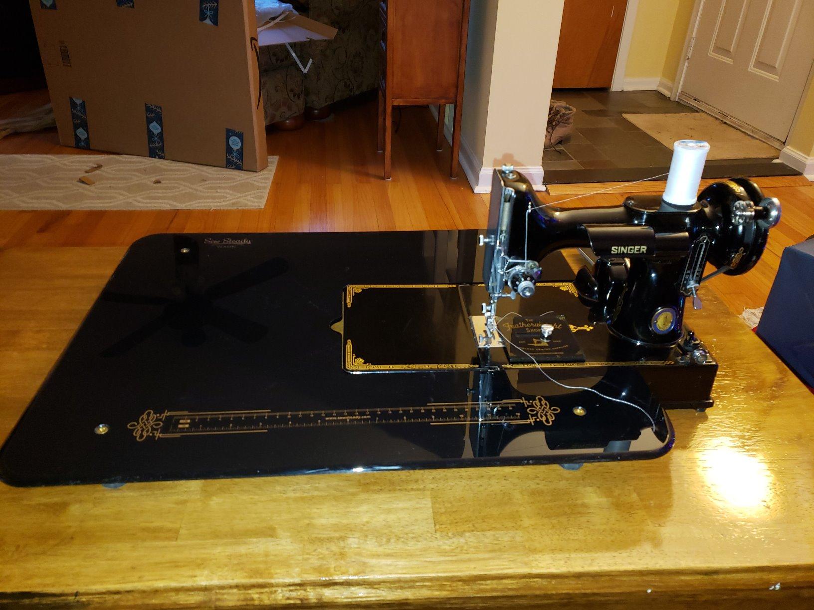 Sew Steady Classic Featherweight Extension Table, Black customer photo 2