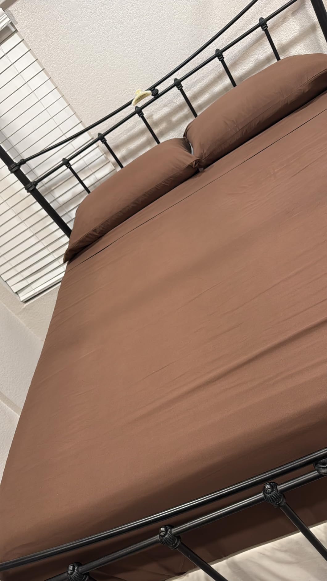 Extra Deep King Sheet Set - 4 Piece Breathable & Cooling Bed Sheets - White customer photo 2