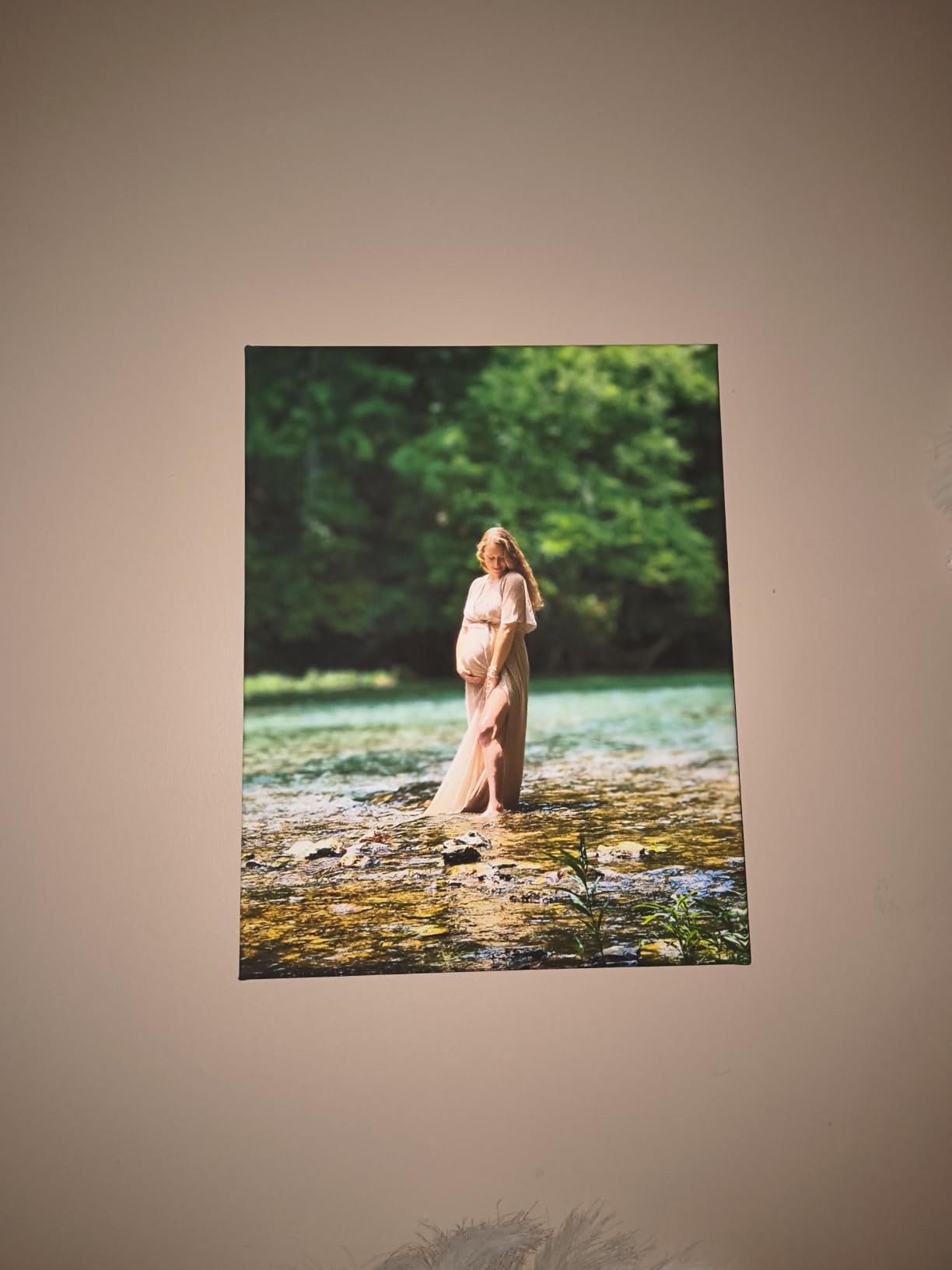 Personalized Custom Canvas Prints: Photo On Canvas (Framed 11X14) Transform Your Photos into Stunning Framed Wall Art Digitally Printed Photo To Canvas Ideal for Home Decor Gifts Keepsakes customer photo 1
