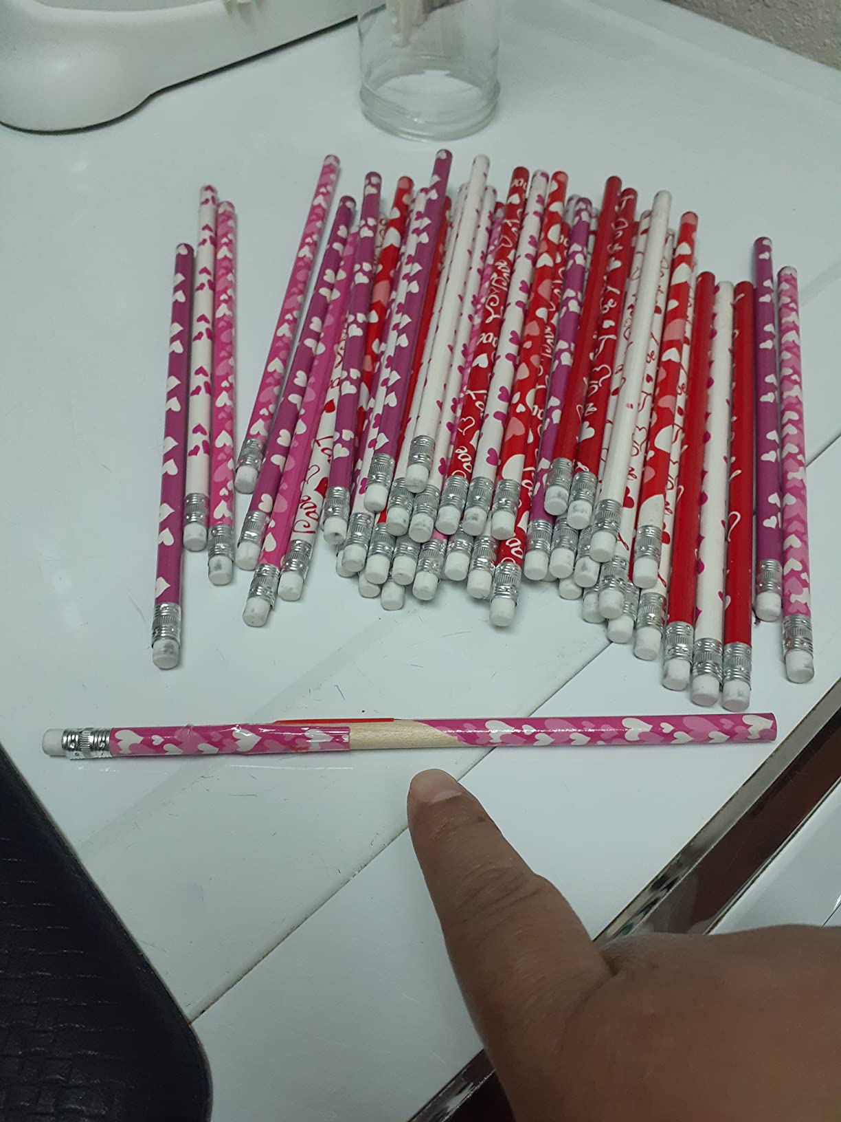 50Pcs Halloween Pencils Kids with Erasers for Halloween Gifts Party Favors customer photo 1