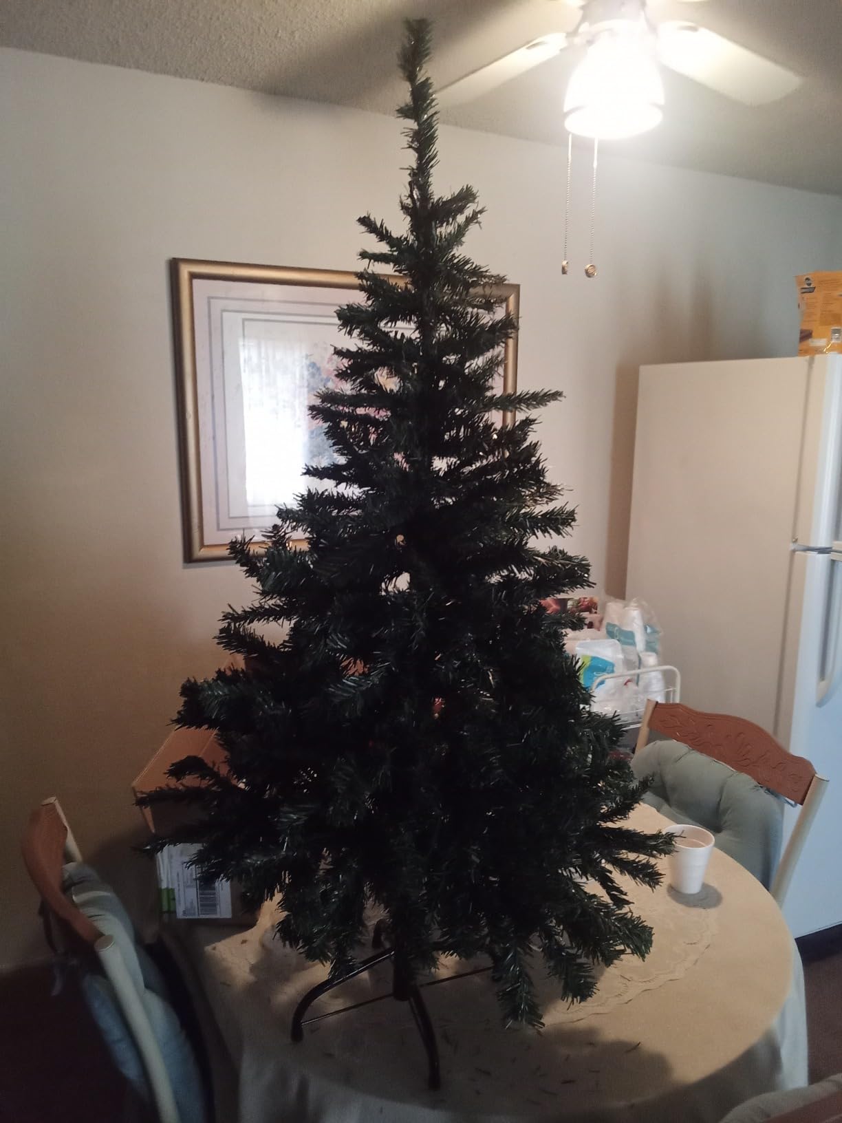 Sunnyglade 6 FT Premium Artificial Christmas Tree 1000 Tips Xmas Tree Green customer photo 2