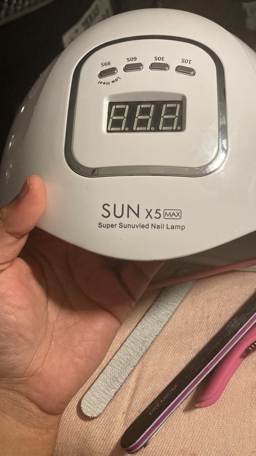 Liteland UV Gel Nail Lamp,150W UV Nail Dryer LED Light customer photo 2