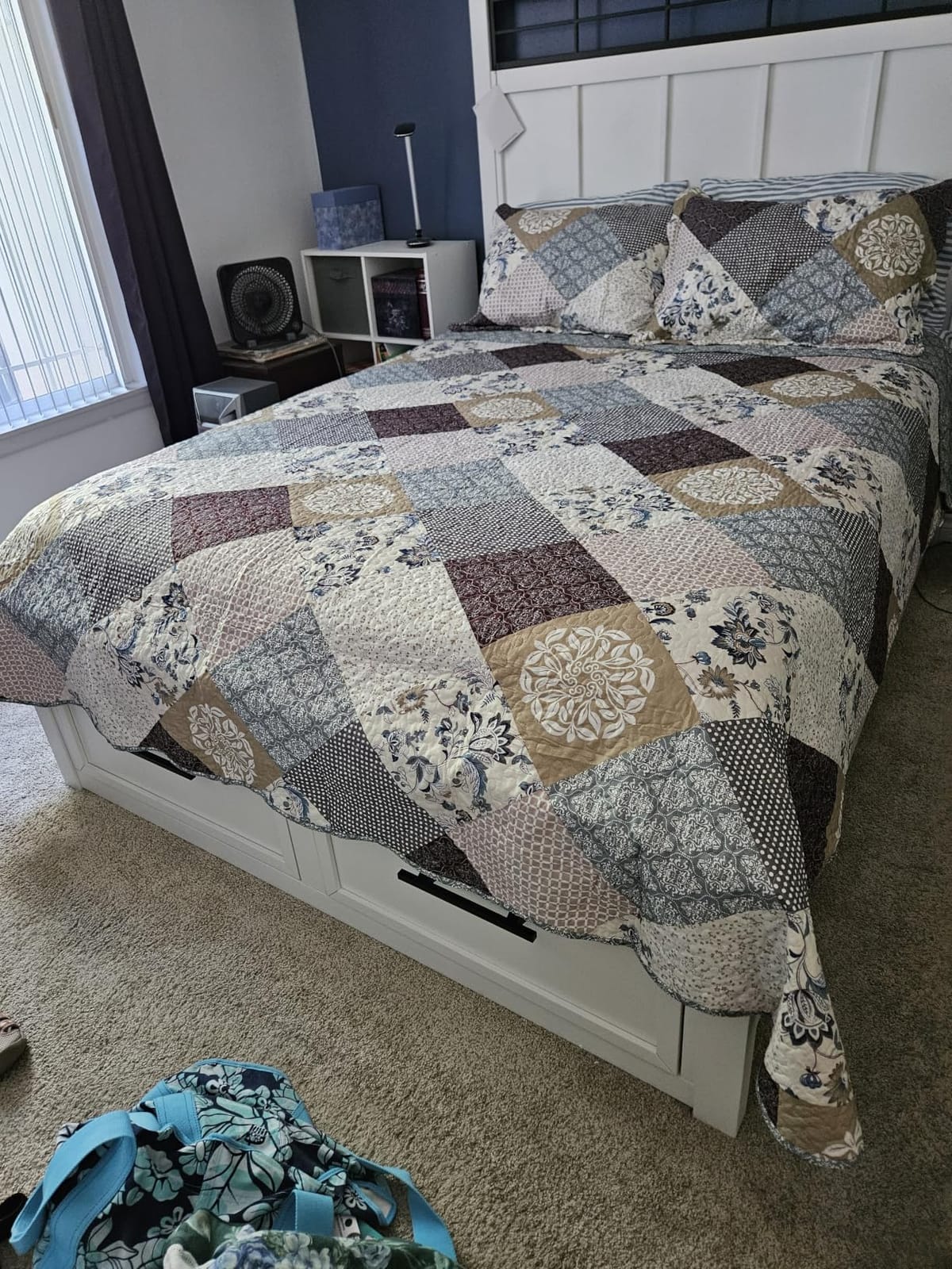 Travan 3-Piece King Quilt Set Quilted Bedspread Oversized Microfiber Lightweight Bedspread Coverlet Set with Shams Bedding Set for All Season, Grey, King customer photo 2