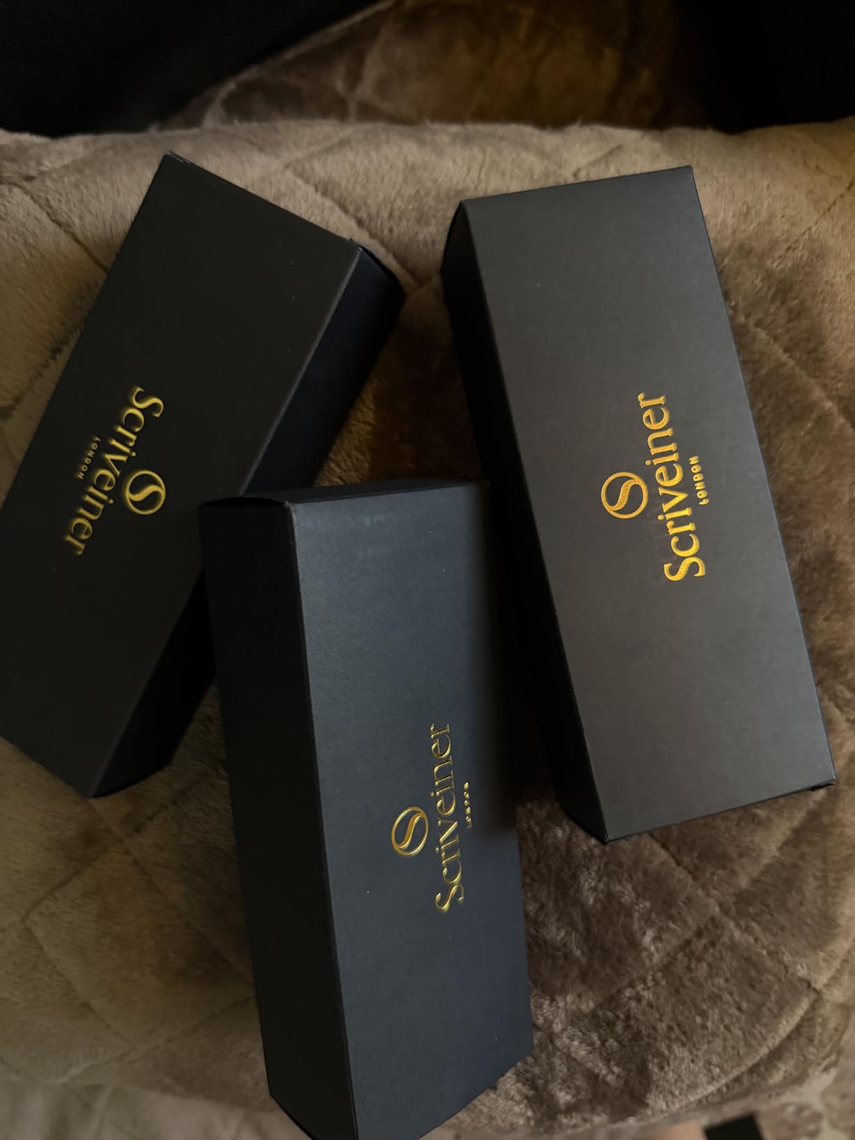 Scriveiner Black Lacquer Ballpoint Pen -Stunning Luxury Pen, Real Gold Plating, Schmidt Black Refill, Best Gift Set for Men & Women, Professional Executive Office, Nice Fancy Designer Pens customer photo 1