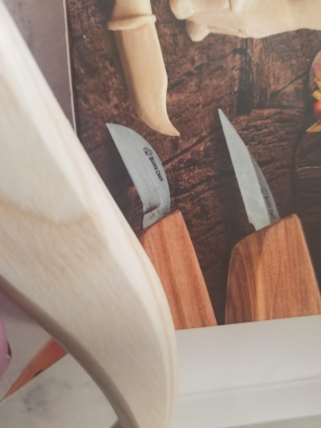 BeaverCraft Wood Carving Kit for Beginners S16 – Whittling Knives Sloyd, Chip Wood Carving Knife, Basswood Blocks for Carvers - Whittling Tools Set customer photo 1