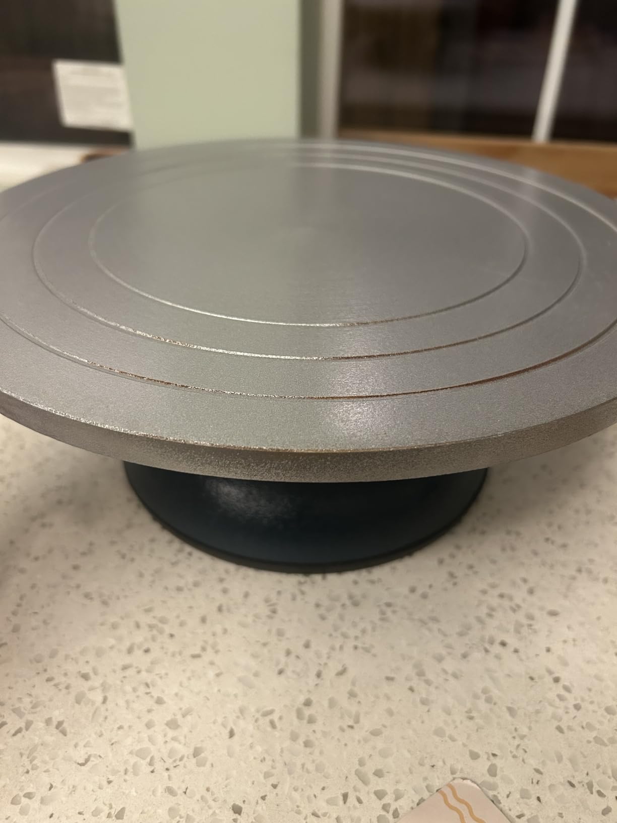 HighFree Large 12 inch Sculpting Wheel, Banding Wheel for Pottery customer photo 2