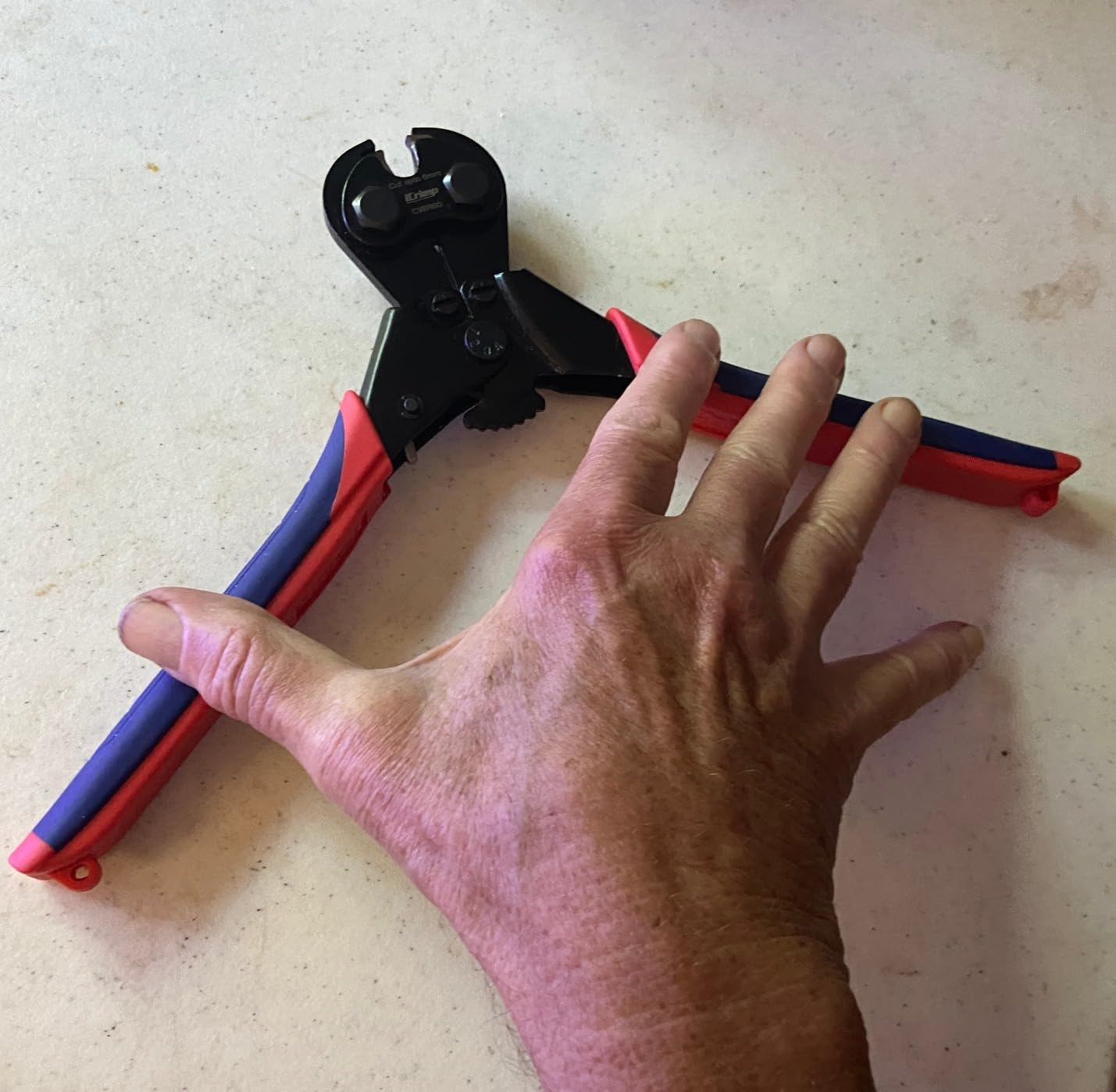 iCrimp Wire Rope Cutter for Max 6mm Stainless Steel Cable customer photo 2