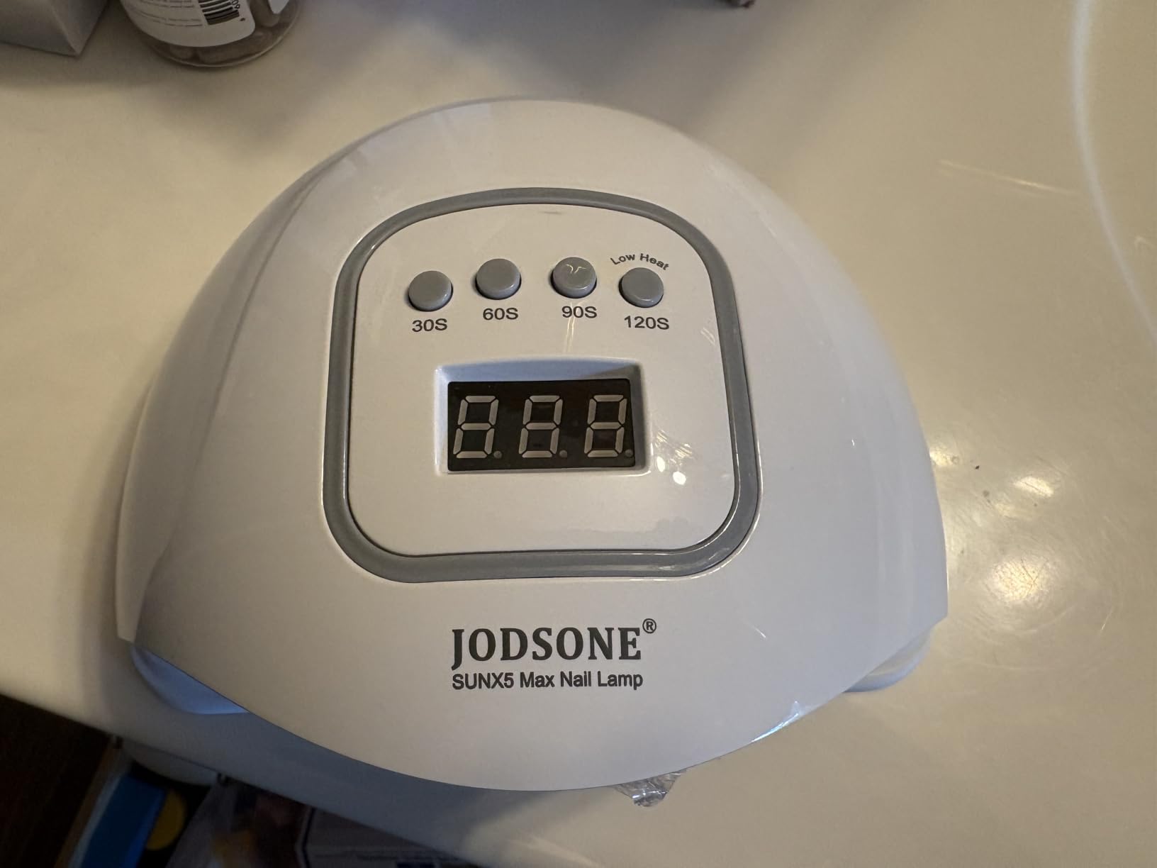 JODSONE U V LED Nail Lamp, Nail Dryer for Gel Polish, Led Light with Automatic Sensor & 4 Timers customer photo 1