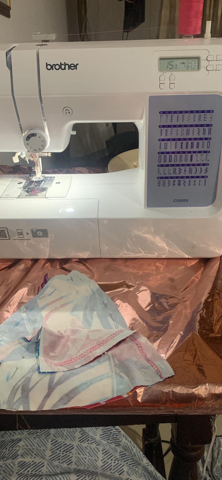 Brother CS5055 Computerized Sewing Machine with LCD Display customer photo 1