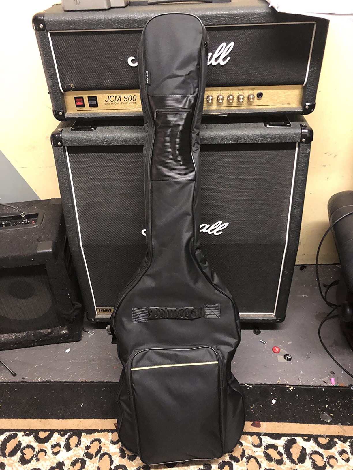 CAHAYA Bass Guitar Case Gig Bag 0.3in Thick Padded Soft Electric Bass Case customer photo 1