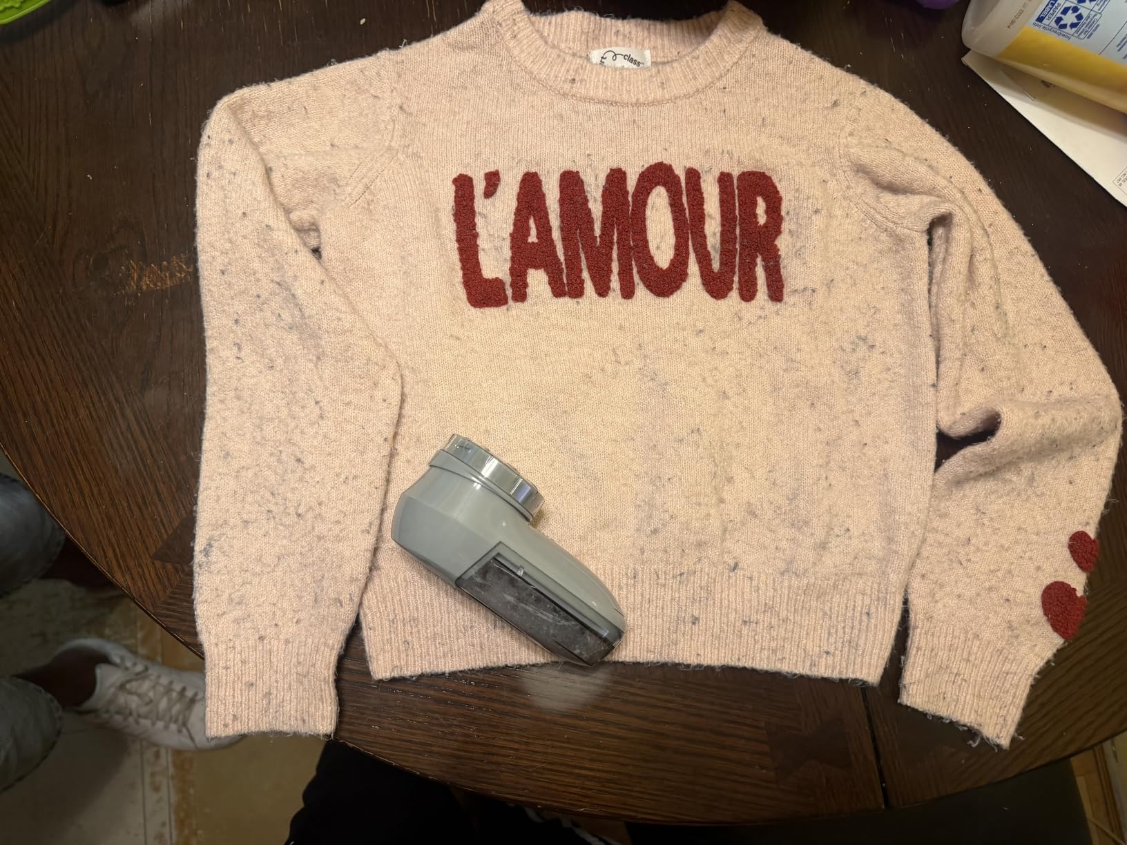 Bymore Fabric Shaver, Lint Shaver, Sweater Shaver for Clothes, Gray customer photo 1