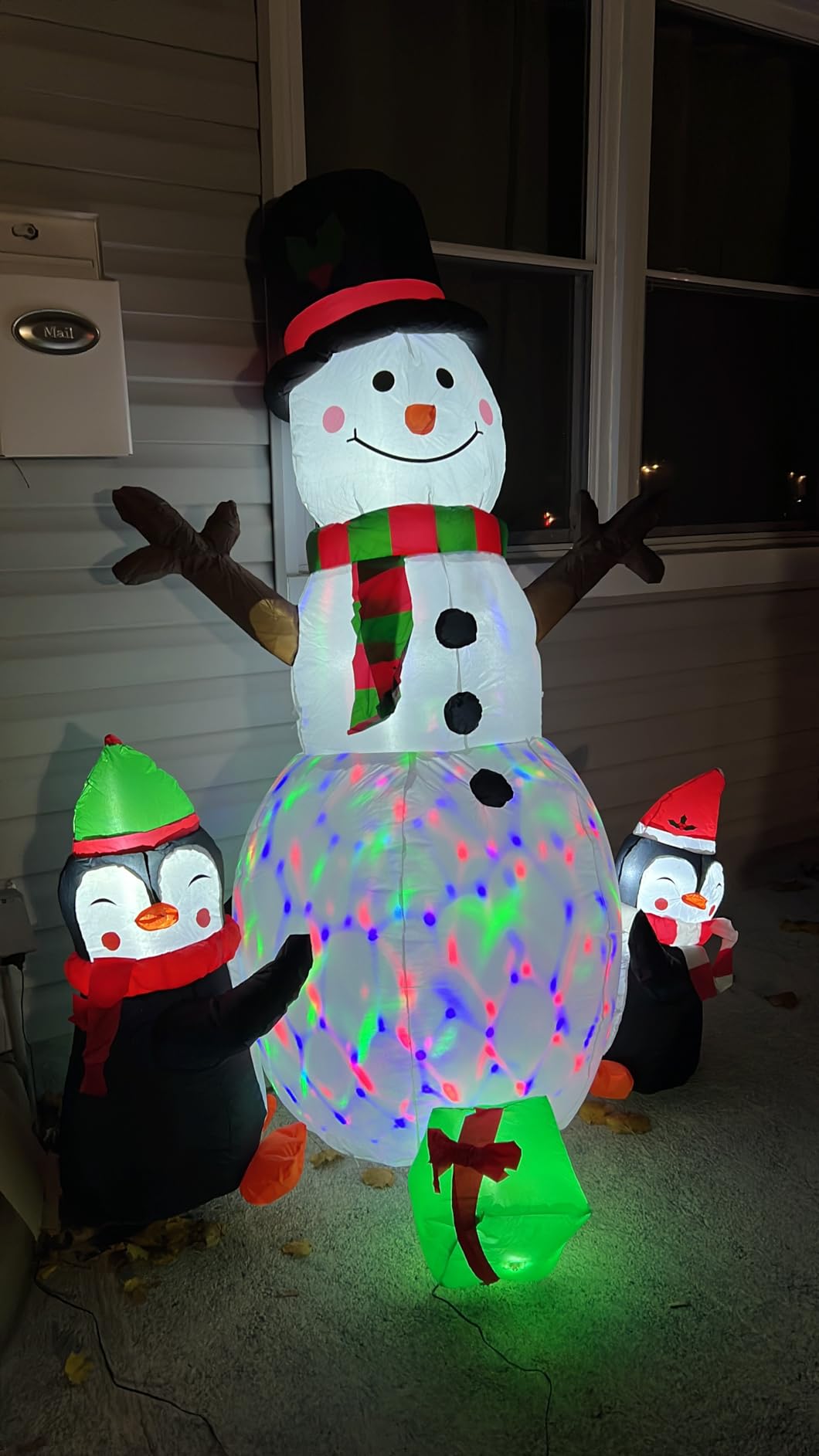 Christmas Inflatables Outdoor Christmas Decorations for Yard 6FT Snowman customer photo 2
