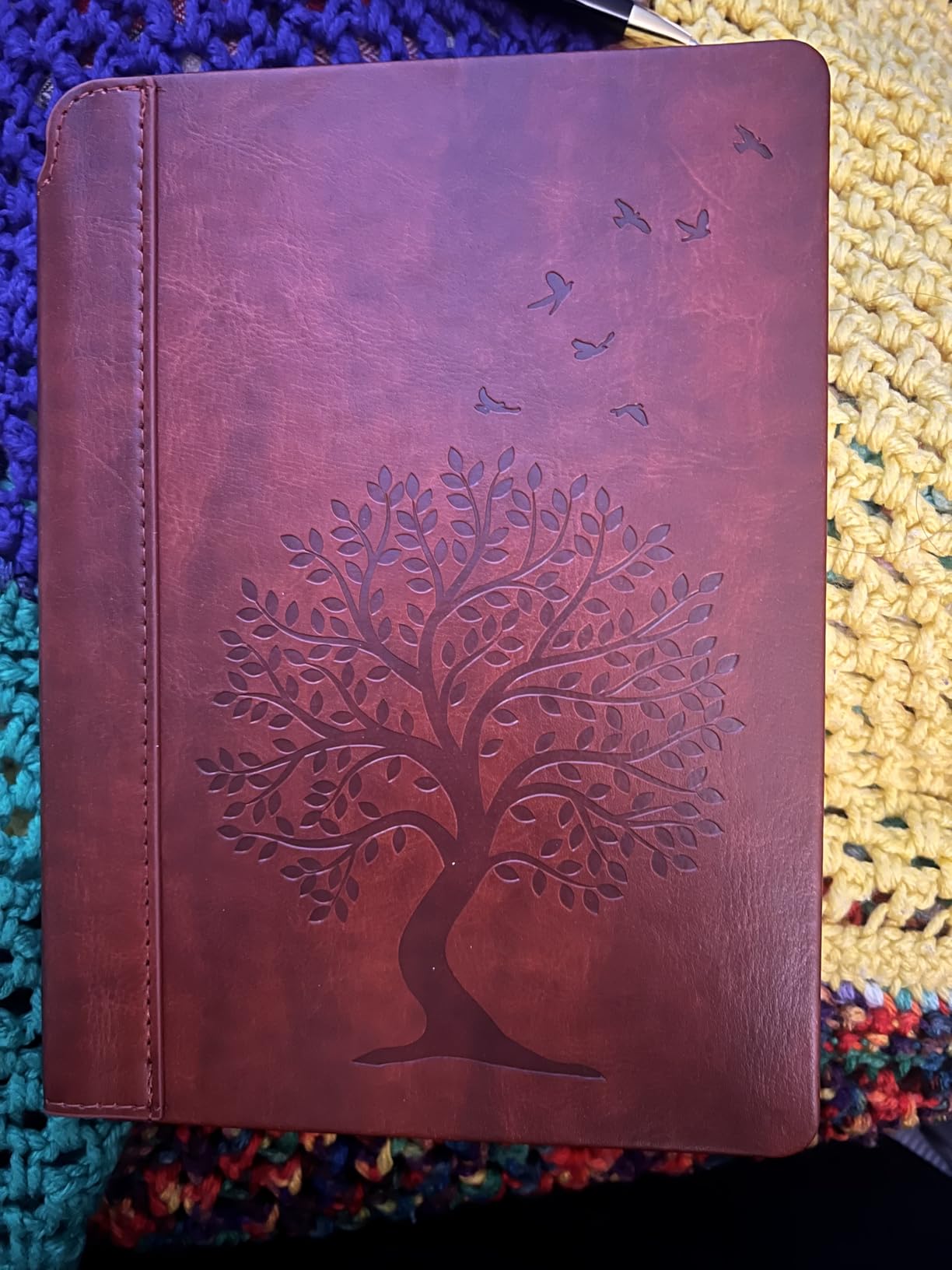 SETTINI® Vegan Leather Journal Gift Set with Pen 192 Pages, Compass customer photo 1
