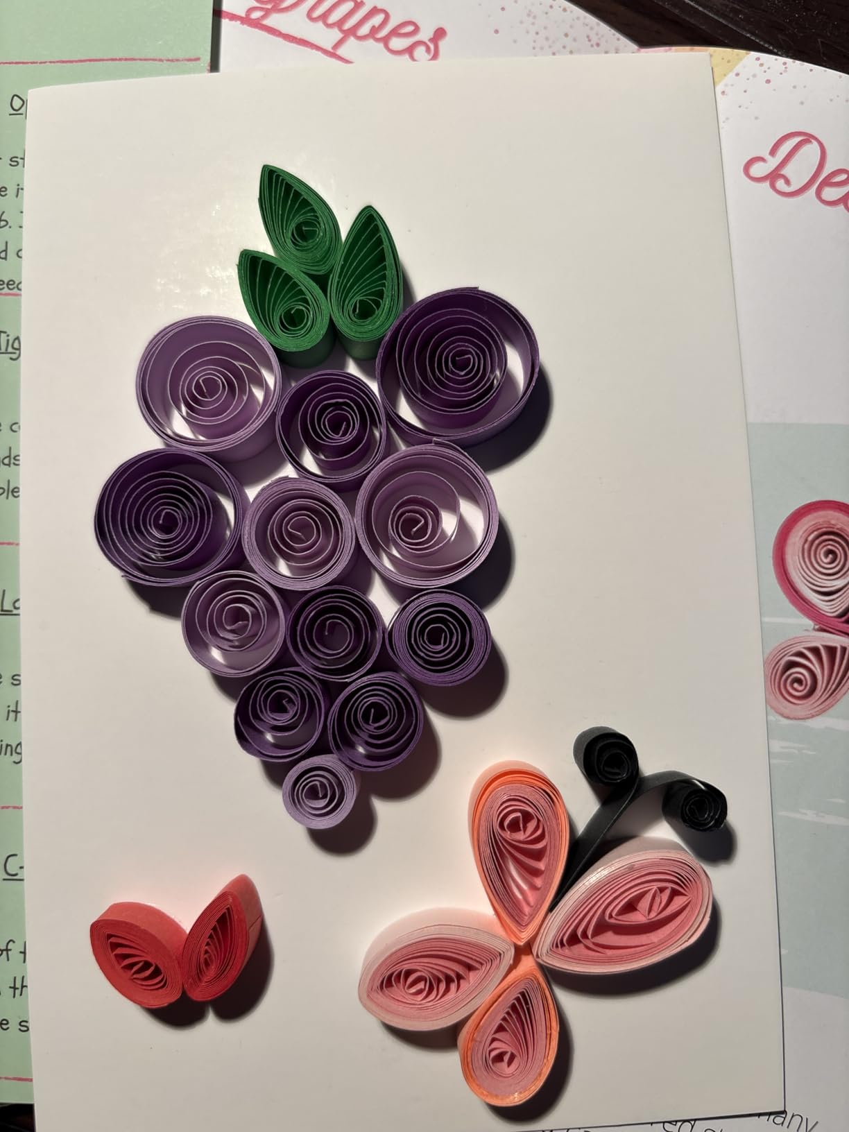 MY CREATIVE CAMP Beginner's Quilling Kit for Kids and Adults, DIY Craft Kit for Kids and Adults, Paper Quilling Kit for Beginners with Tools, Instructions & Storage Box, Makes 10+ Fun Projects customer photo 2