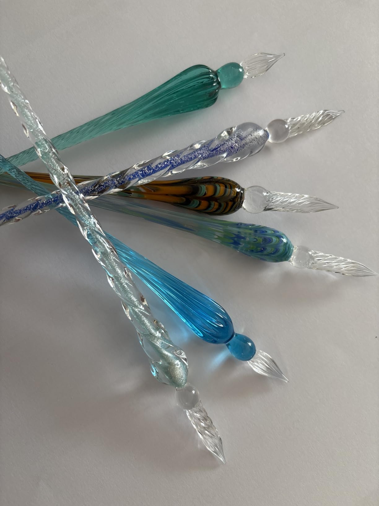 Zonon 6 Pcs Glass Dip Pen(Stylish Color,Bright Style) customer photo 1