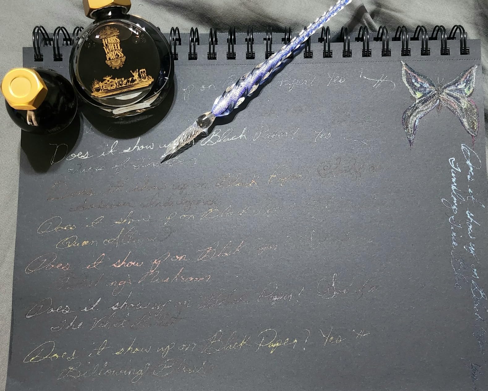 Zonon 6 Pcs Glass Dip Pen(Stylish Color,Bright Style) customer photo 2