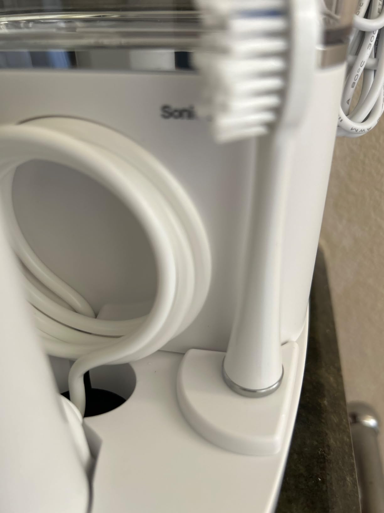 Waterpik Sonic-Fusion Flossing Electric Toothbrush Water Flosser, White customer photo 2