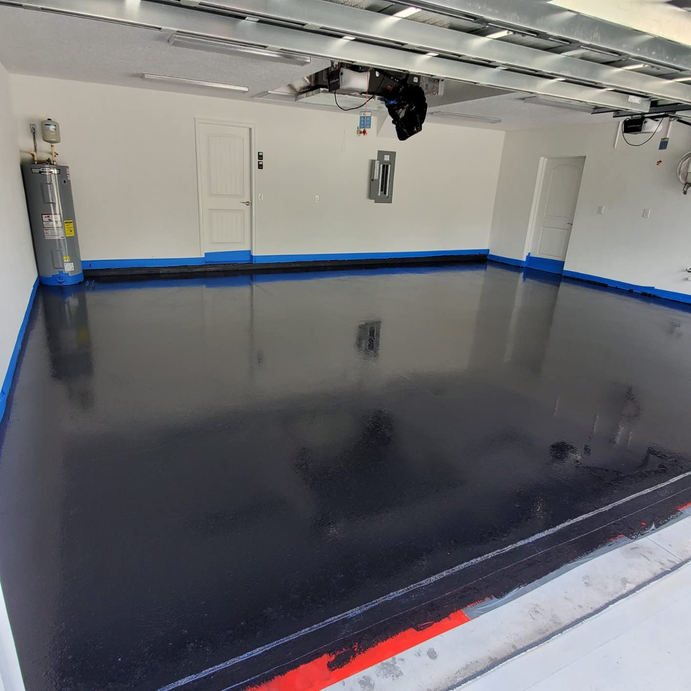 Everflow MPC Epoxy Resin Floor Coating Kit, Grey, 3 Gallon customer photo 2
