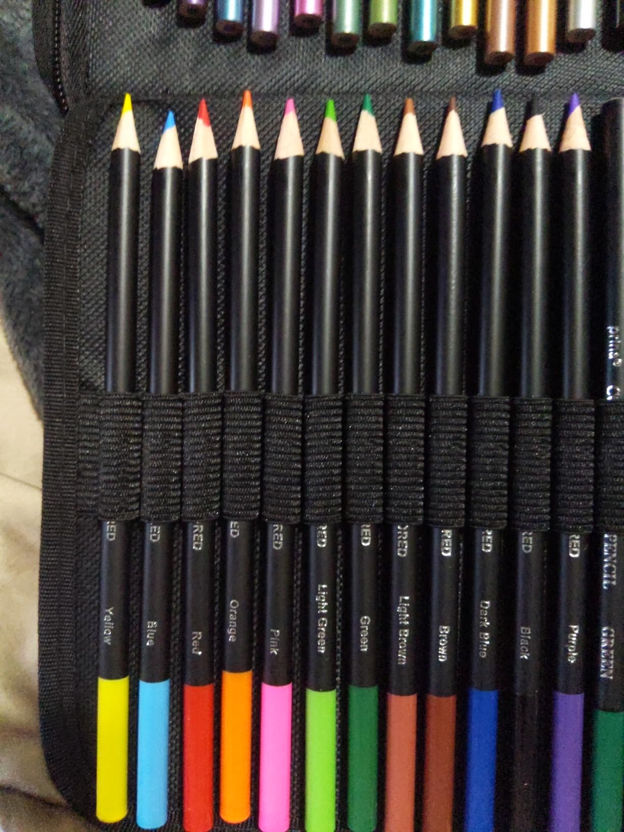 Prina 76 Pack Drawing Set Sketching Kit, Pro Art Supplies with 3-Color Sketchbook, Include Tutorial, Colored, Graphite, Charcoal, Watercolor & Metallic Pencil, for Artists Adults Teens Beginner customer photo 2
