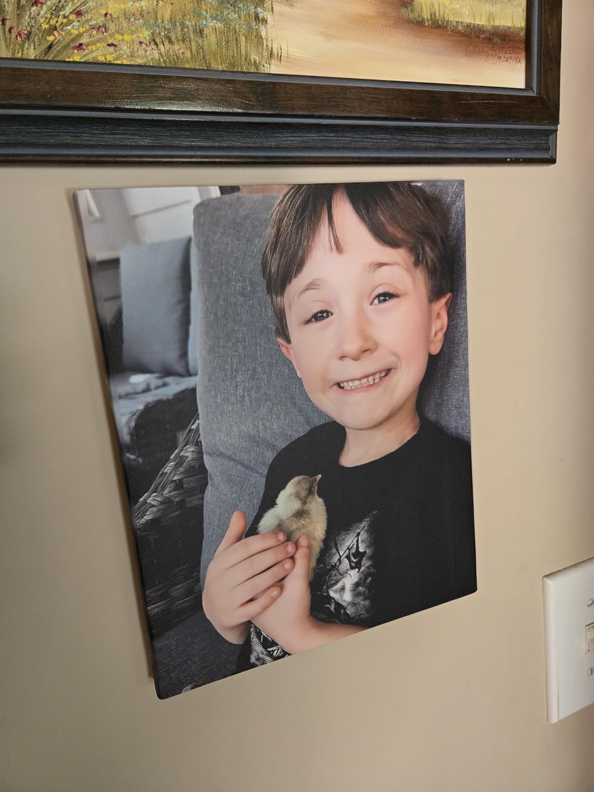 Custom Canvas Prints With Your Photos - Personalized Photo Gifts Framed Canvas Wall Art - Floating Frames & Gift Wrapping Available (8