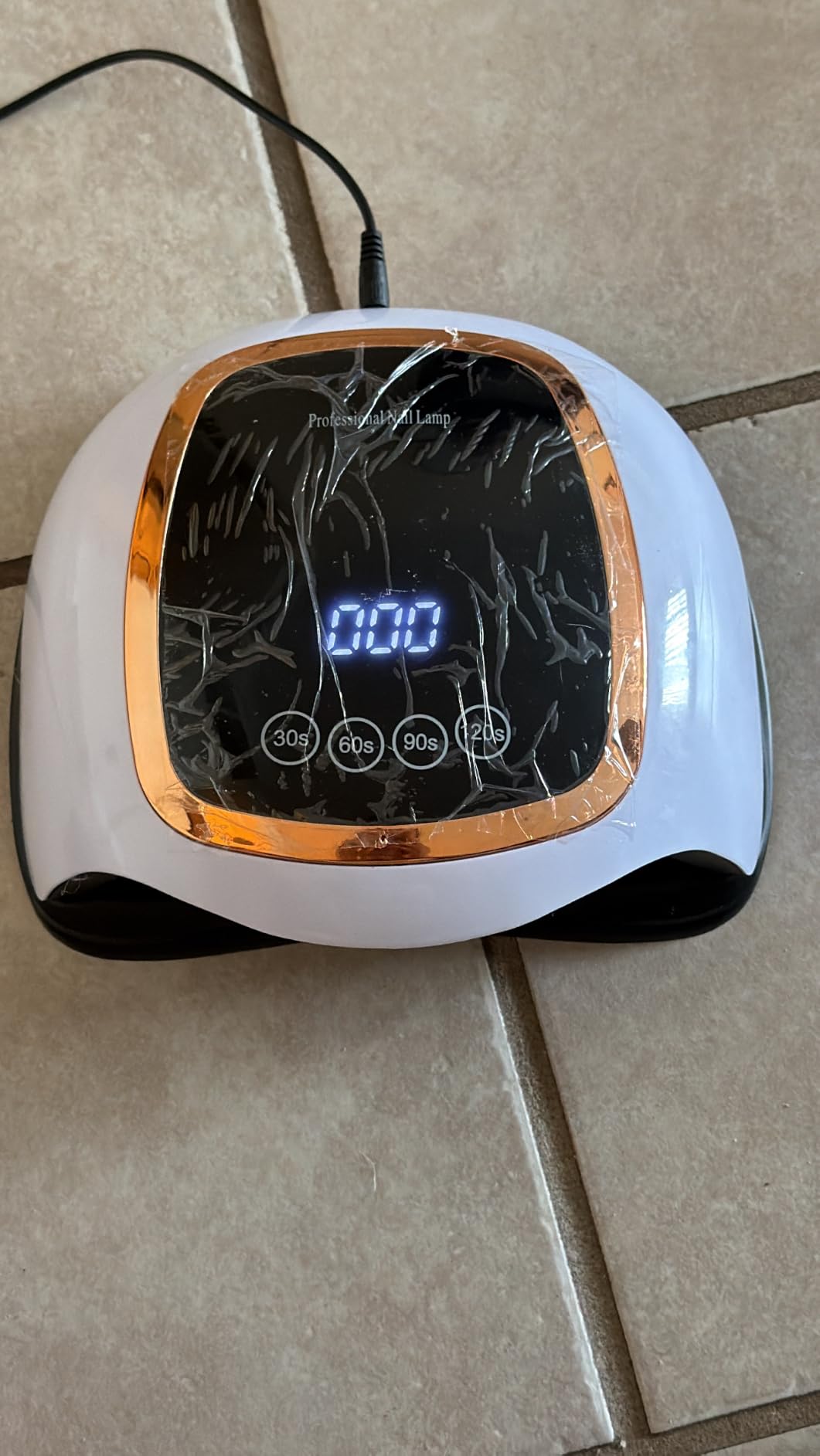 UV Nail Lamp, 180W LED Nail Dryer for Gel Polish, Touch Screen, 42 Beads customer photo 2